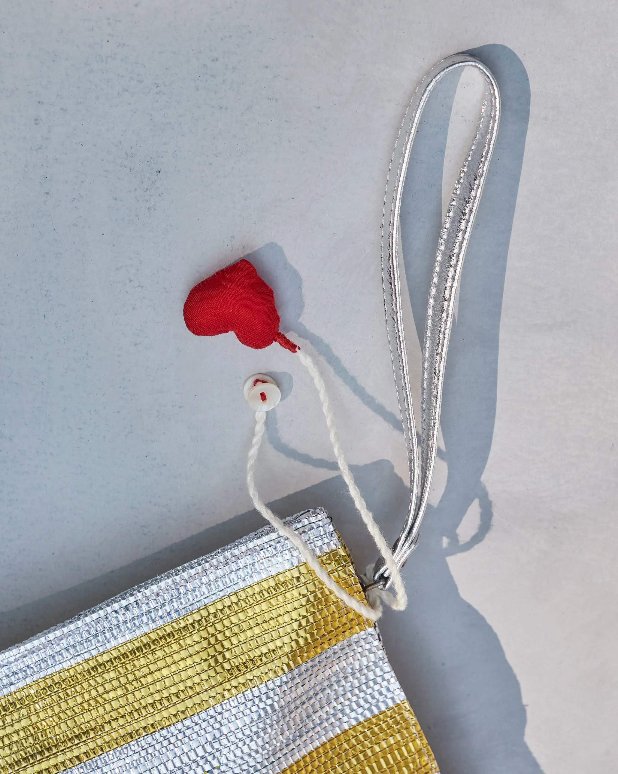 Sitara Clutch - Gold & Silver - Image 3