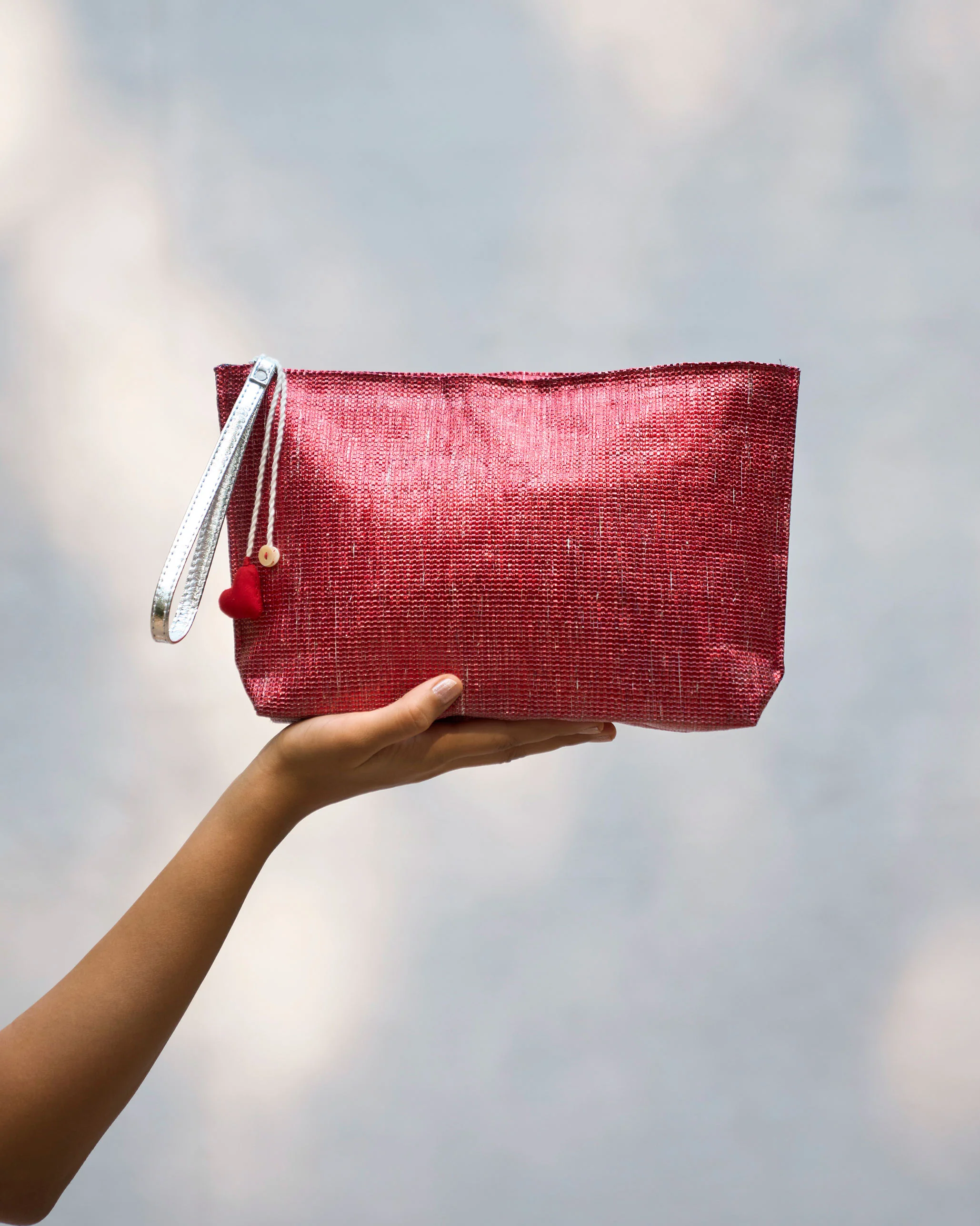 Sitara Clutch - Red - Image 5