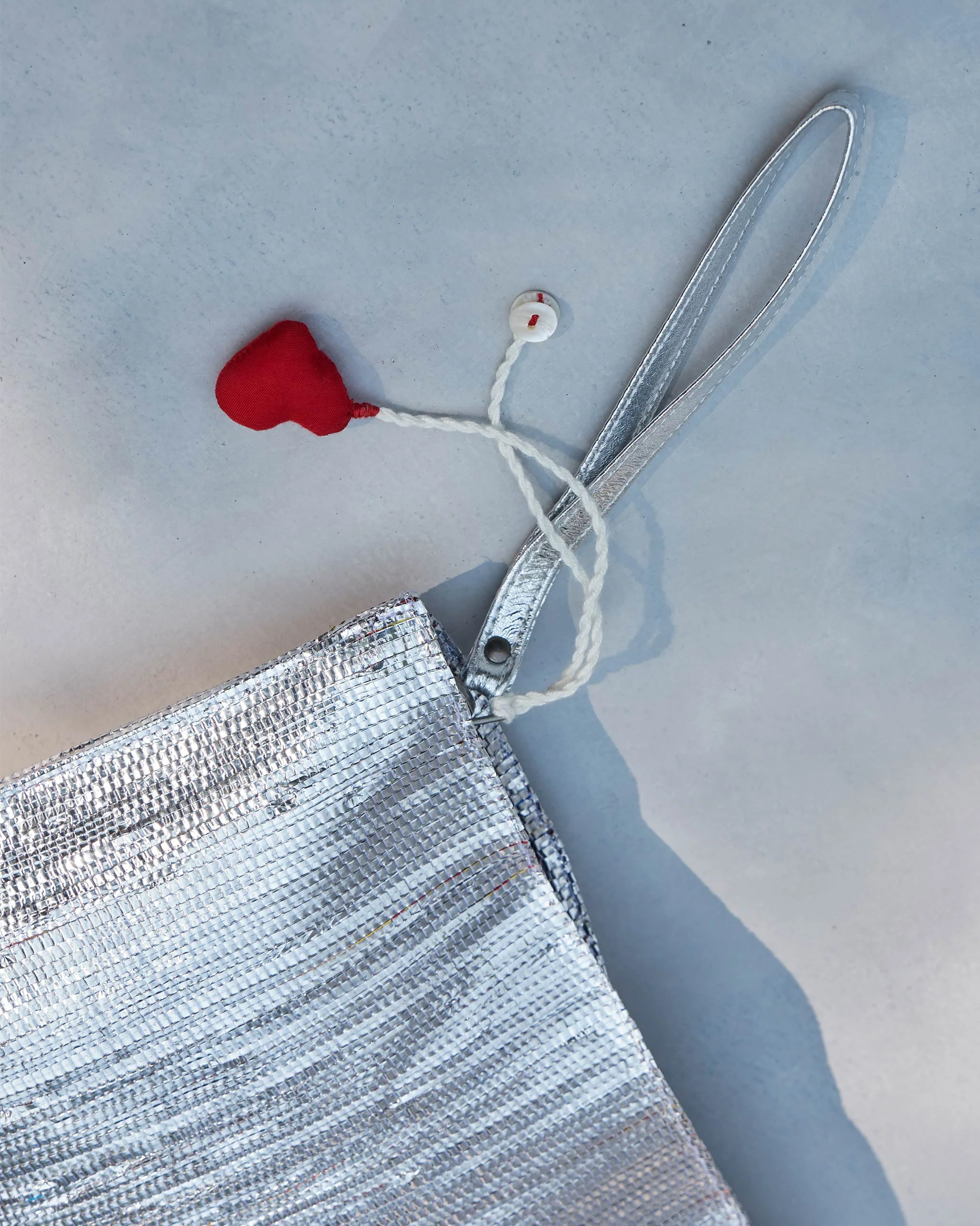 Sitara Clutch - Silver - Image 2