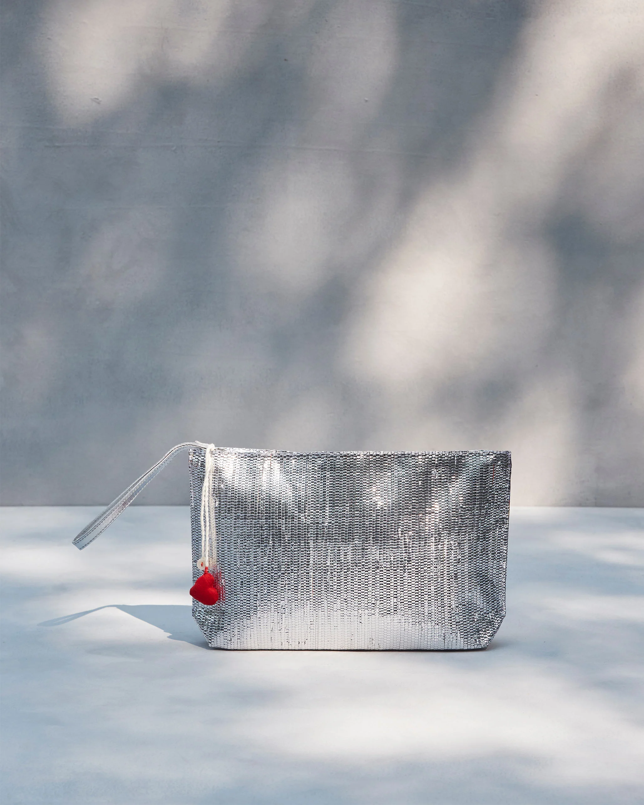 Sitara Clutch - Silver - Image 4