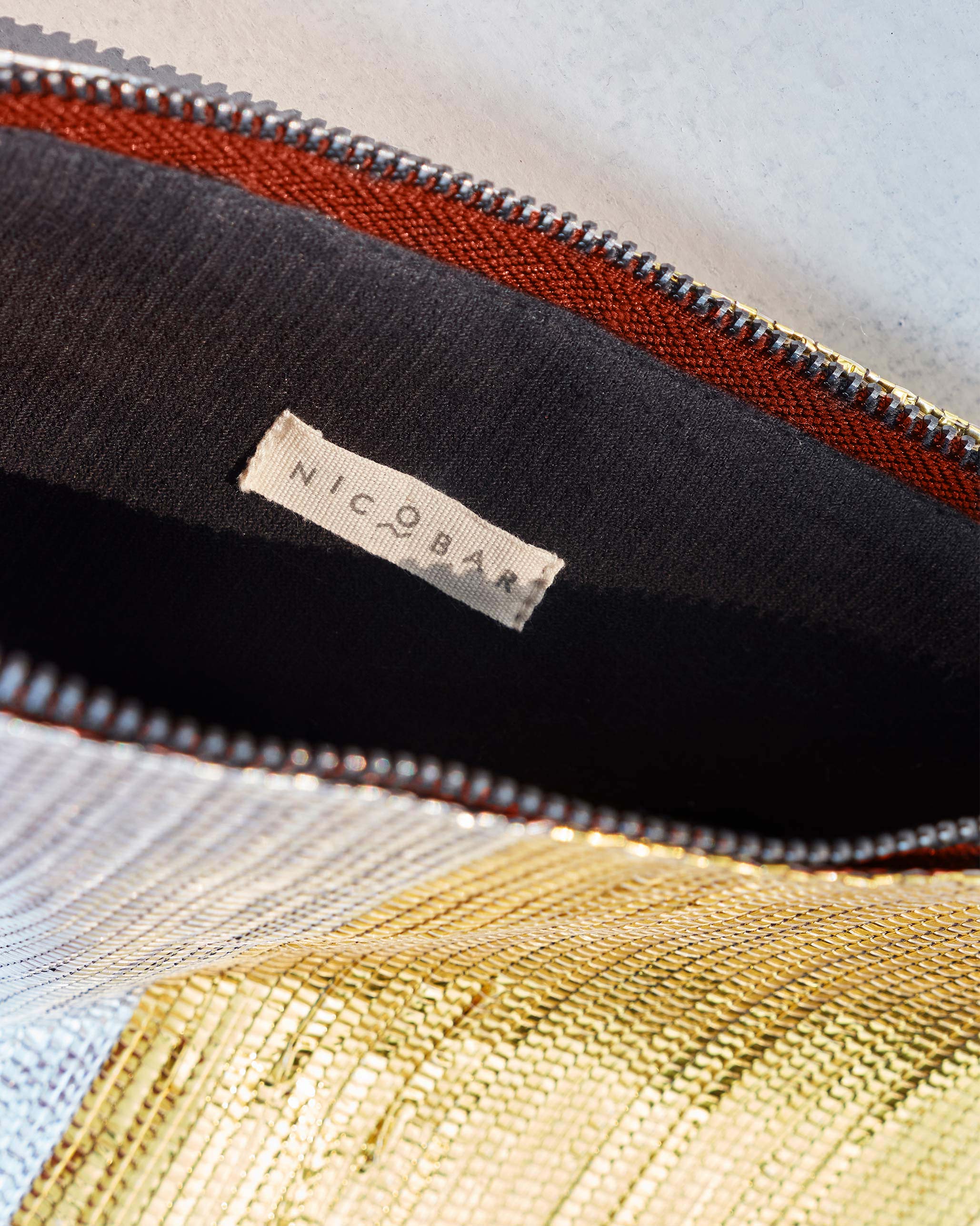 Sitara Clutch - Silver & Gold - Image 3