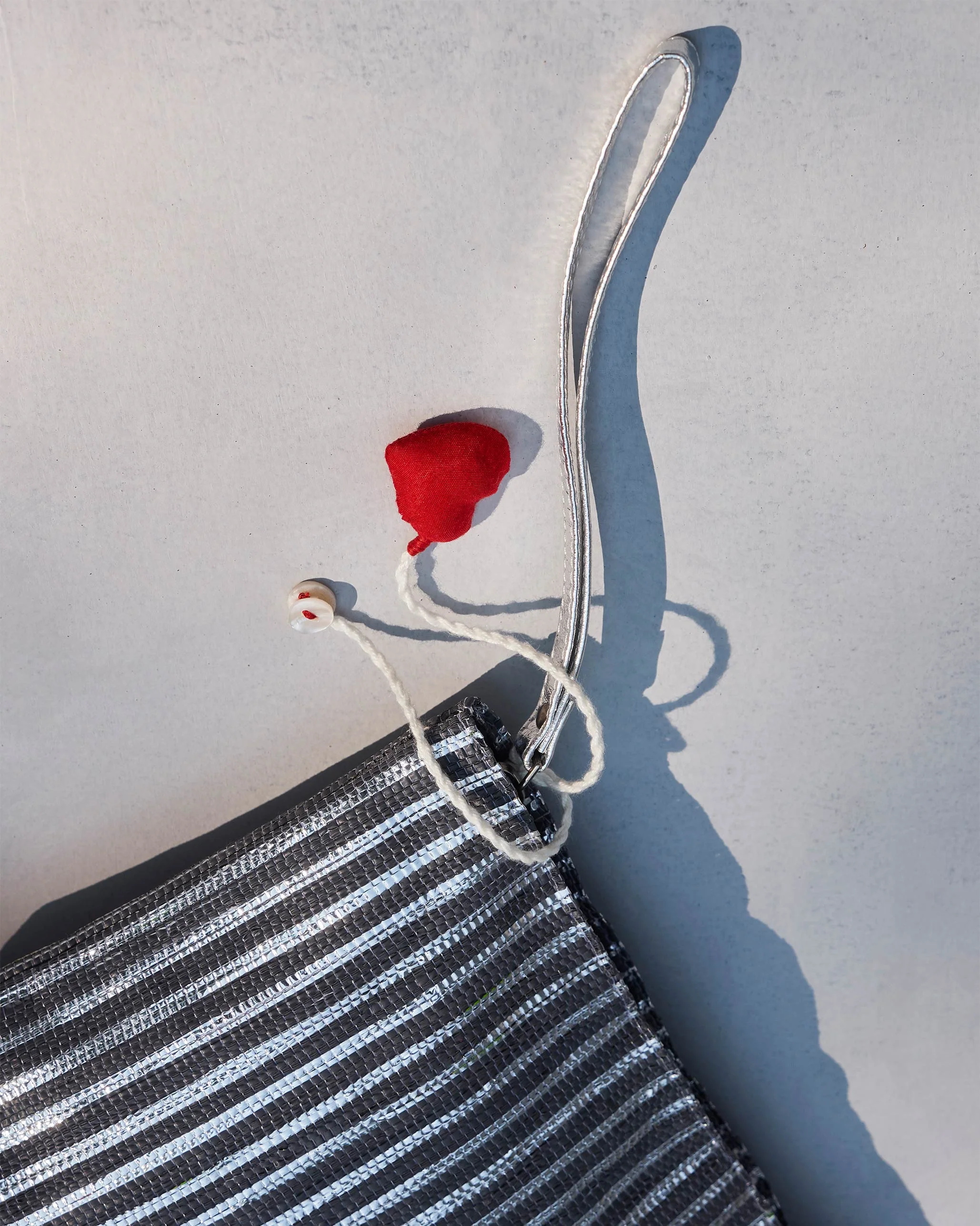 Sitara Clutch - Silver & Grey - Image 2