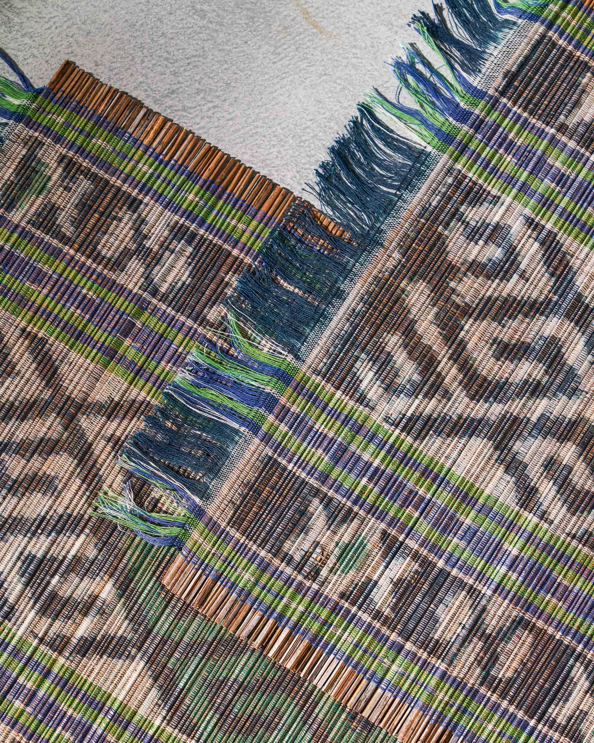 Sitara Ikat Placemat - Green - Image 2