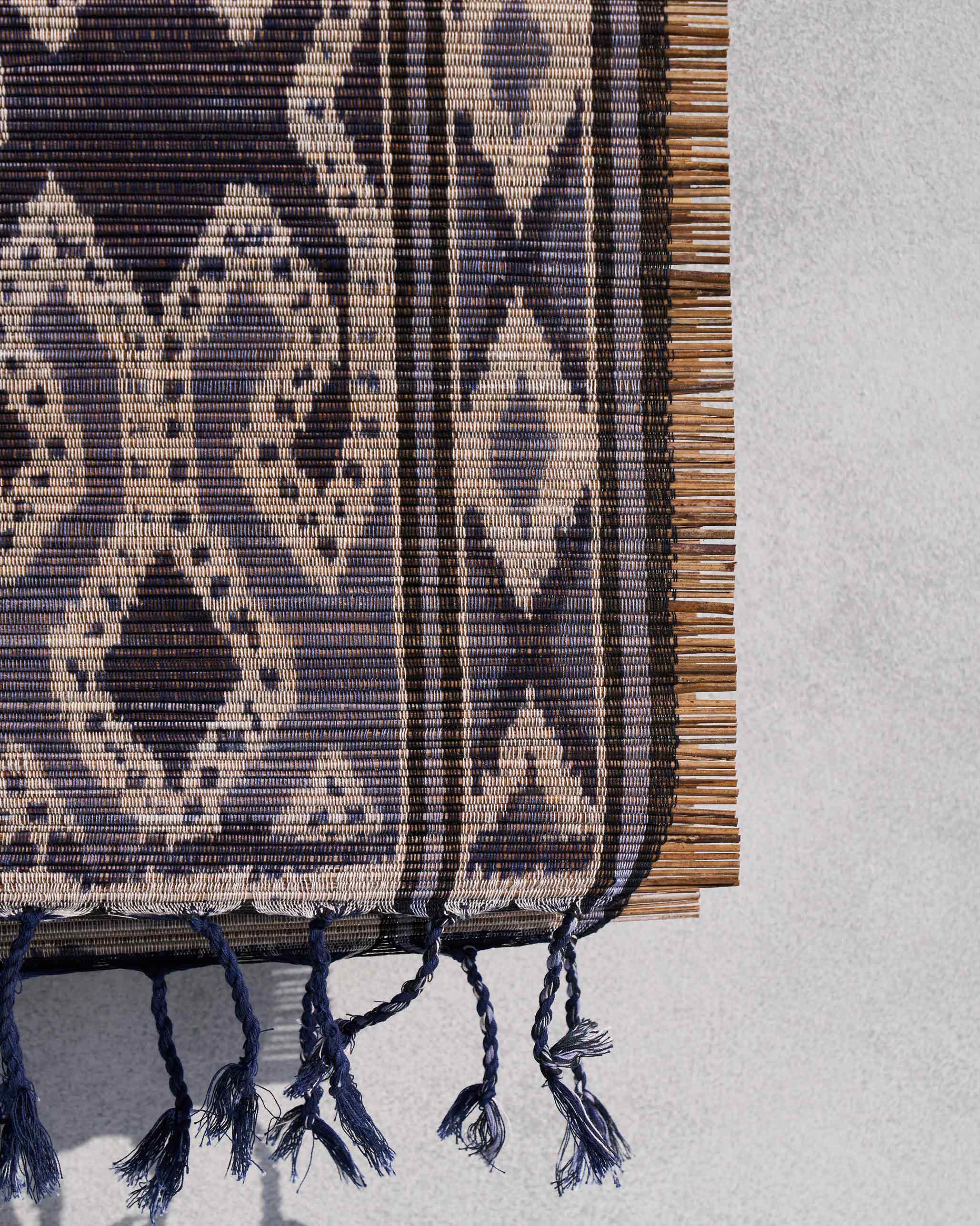 Sitara Ikat Runner - Charcoal - Image 2