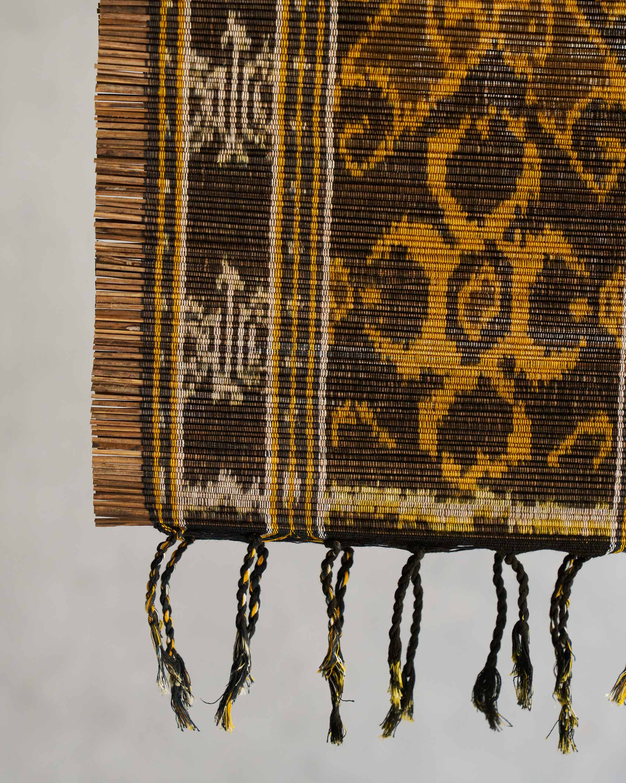 Sitara Ikat Runner - Yellow - Image 2