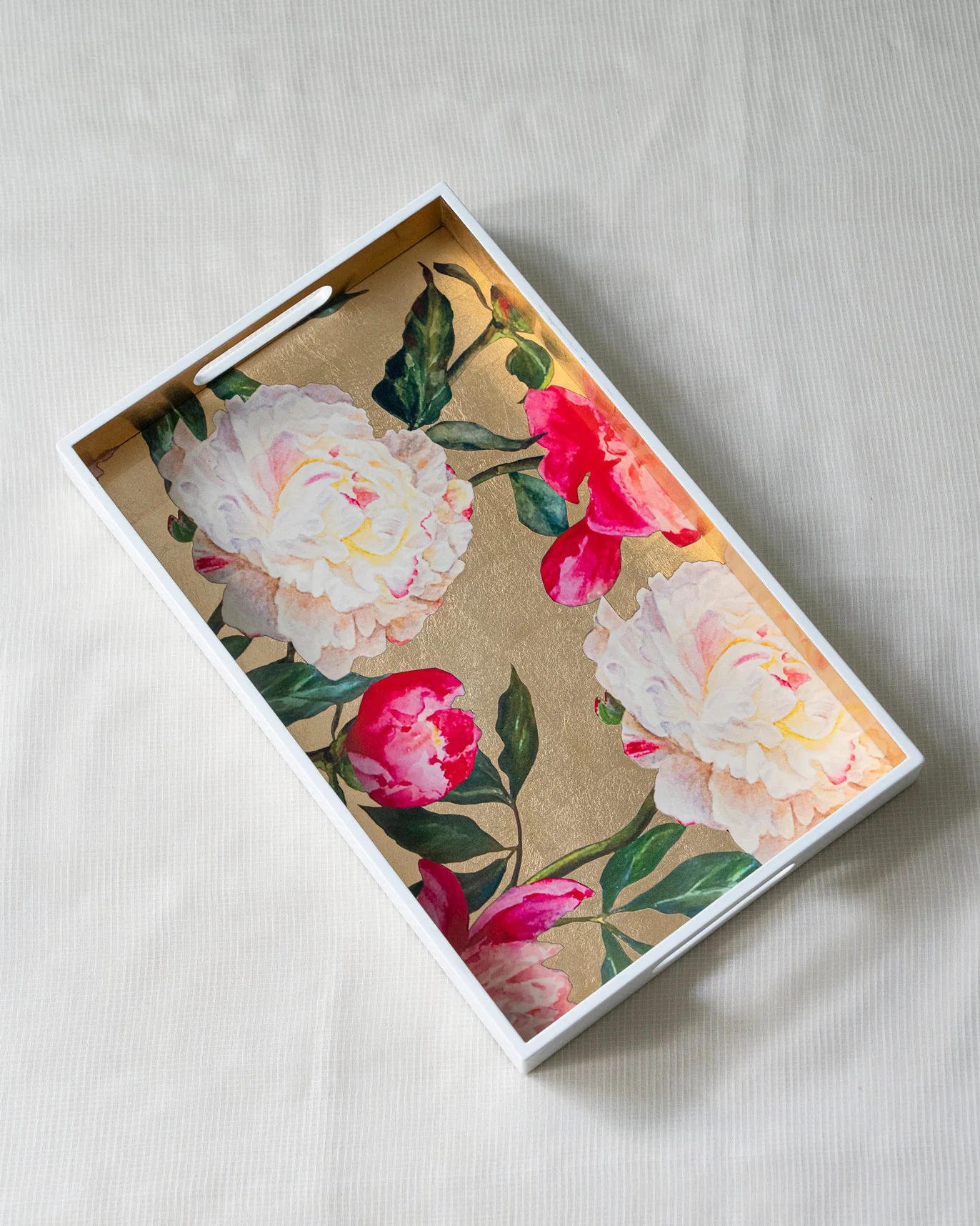 Sitara Peony Tray - Rectangle - Image 5