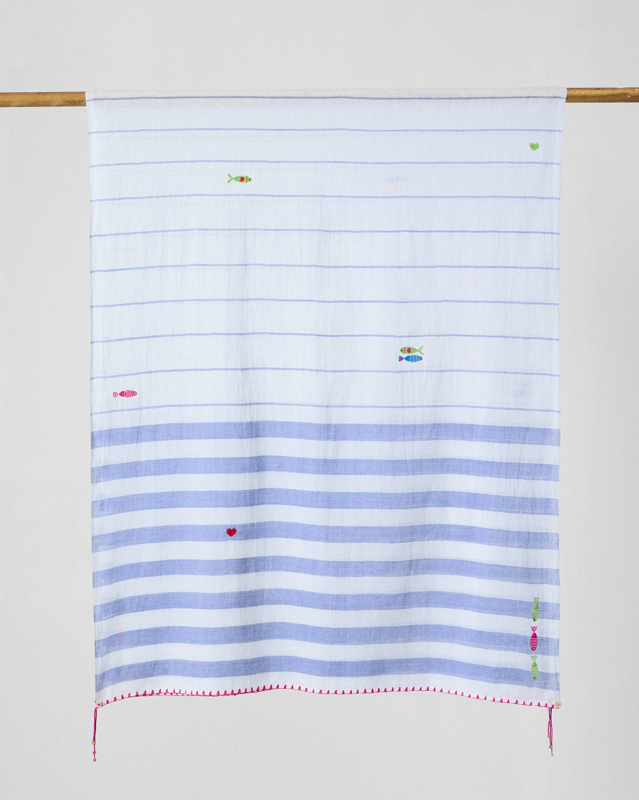Skyline Scarf - Light purple & White - Image 2