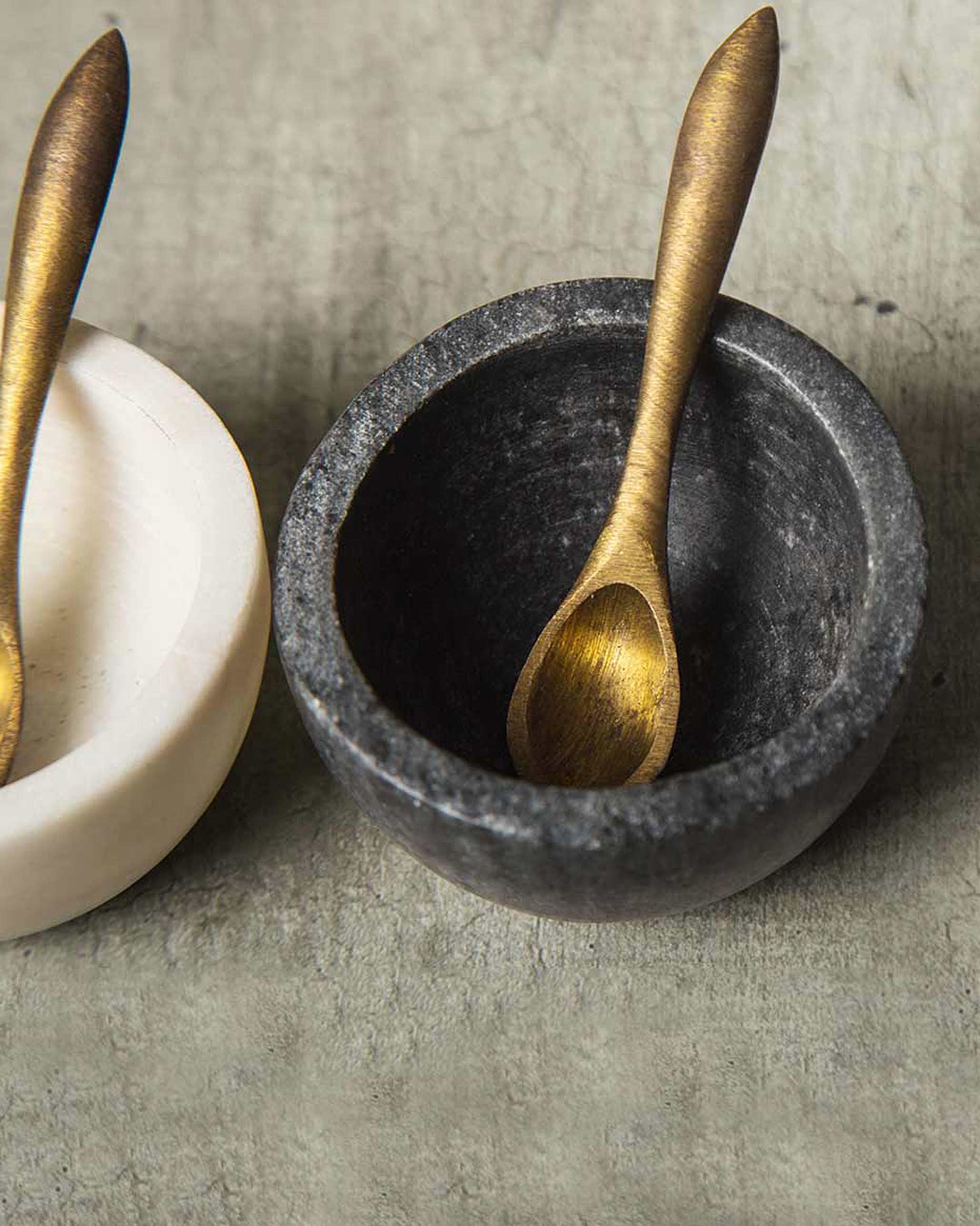 Slate & Marble Salt & Pepper Set - Image 2
