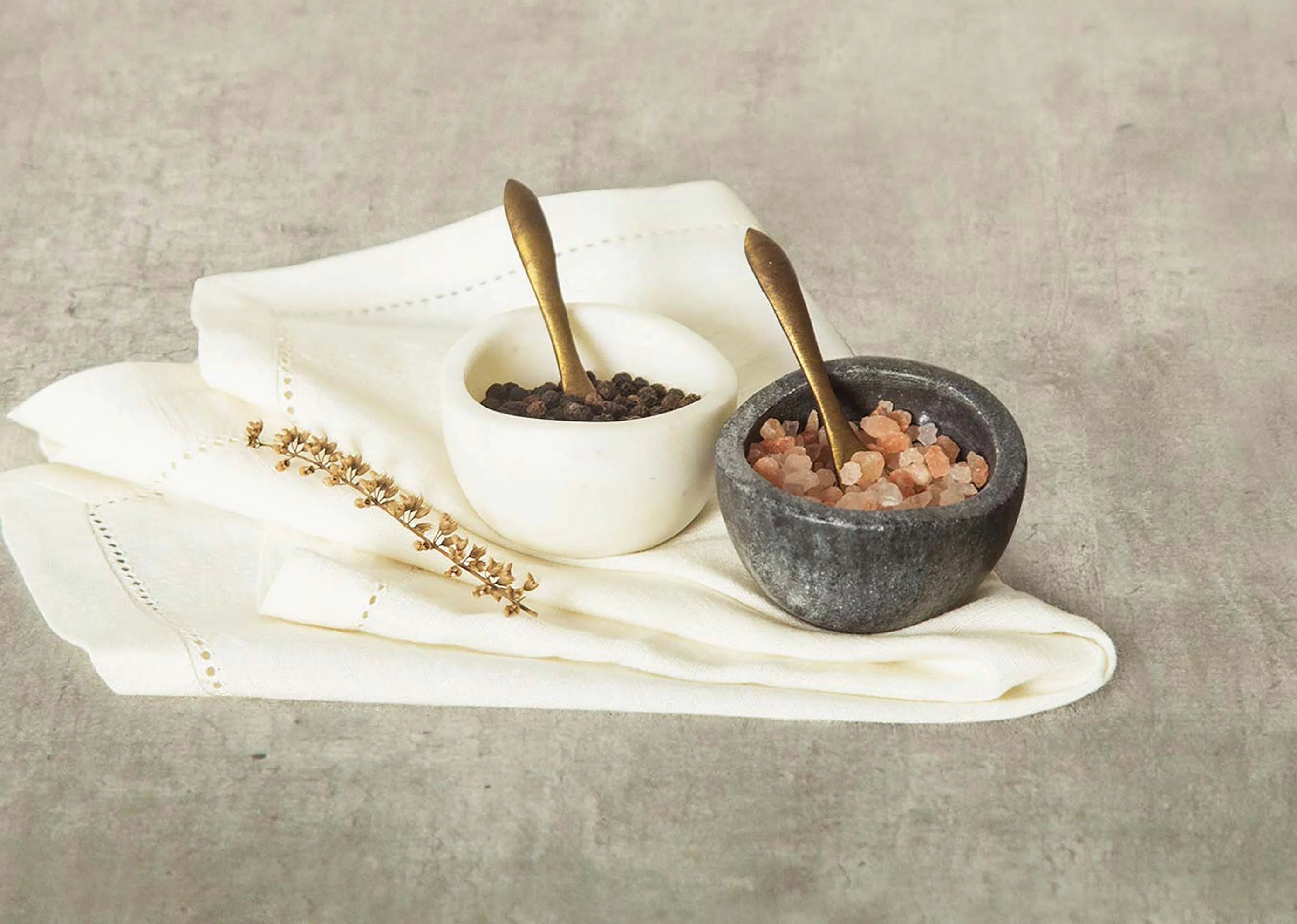 Slate & Marble Salt & Pepper Set - Image 3