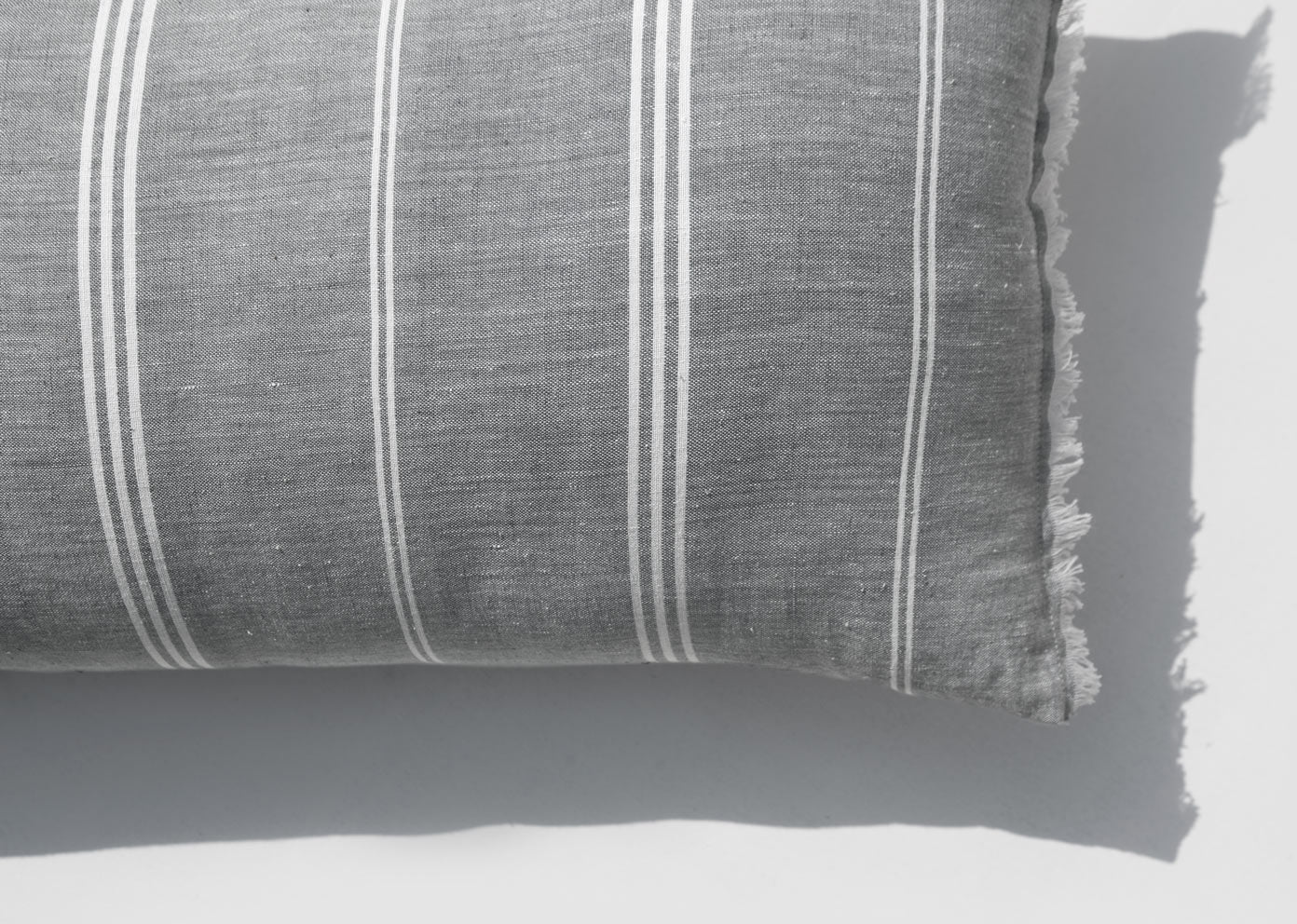 Slate Stripe Pillow Cover - Image 3