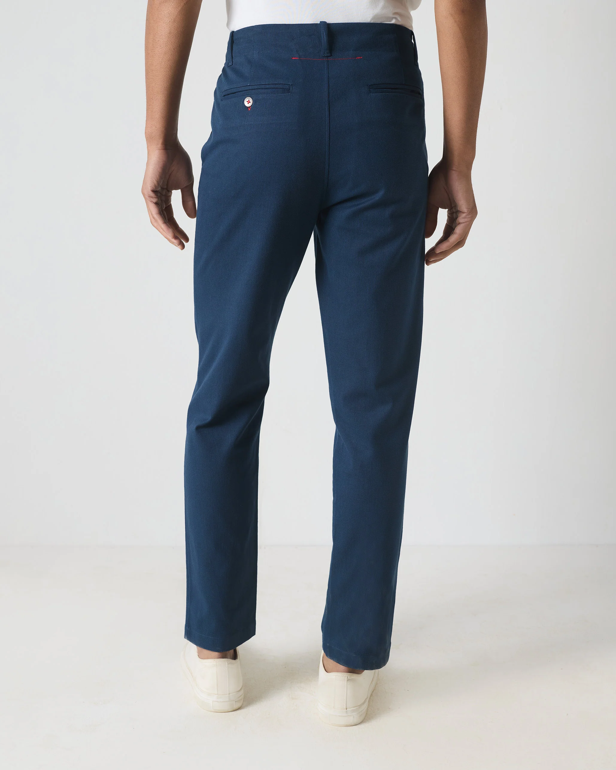 Slim Chinos - Navy - Image 3