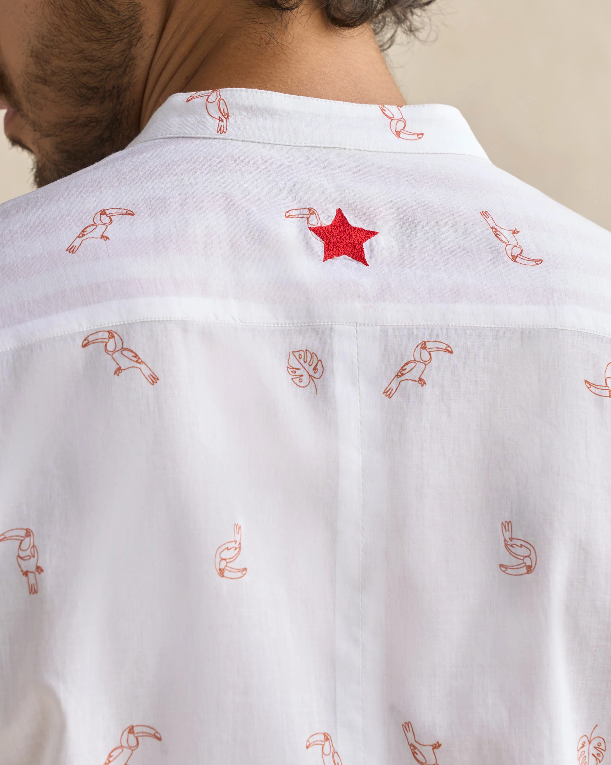 Slim Fit Shirt - White - Image 3