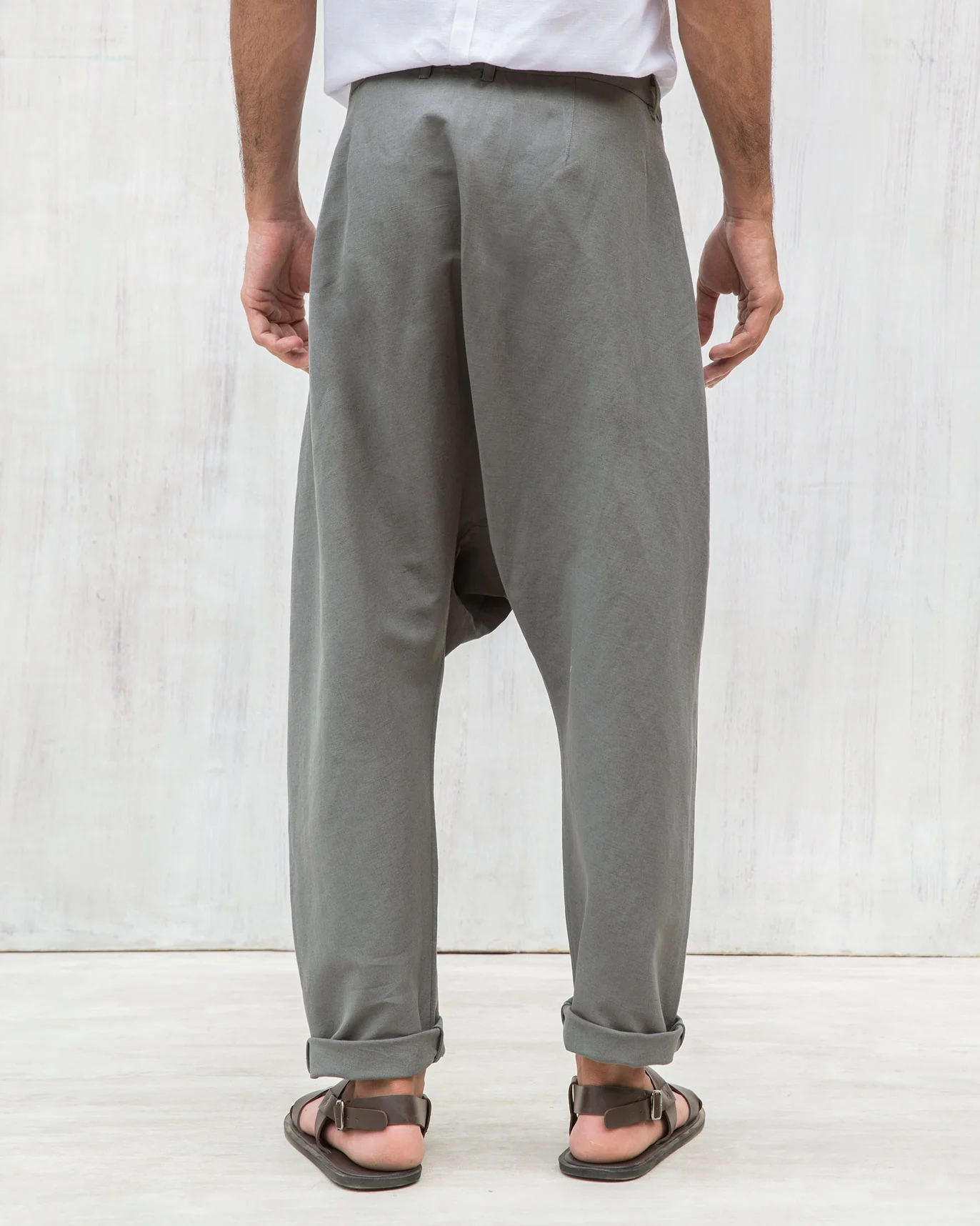 Slouchy Pants - Charcoal - Image 2