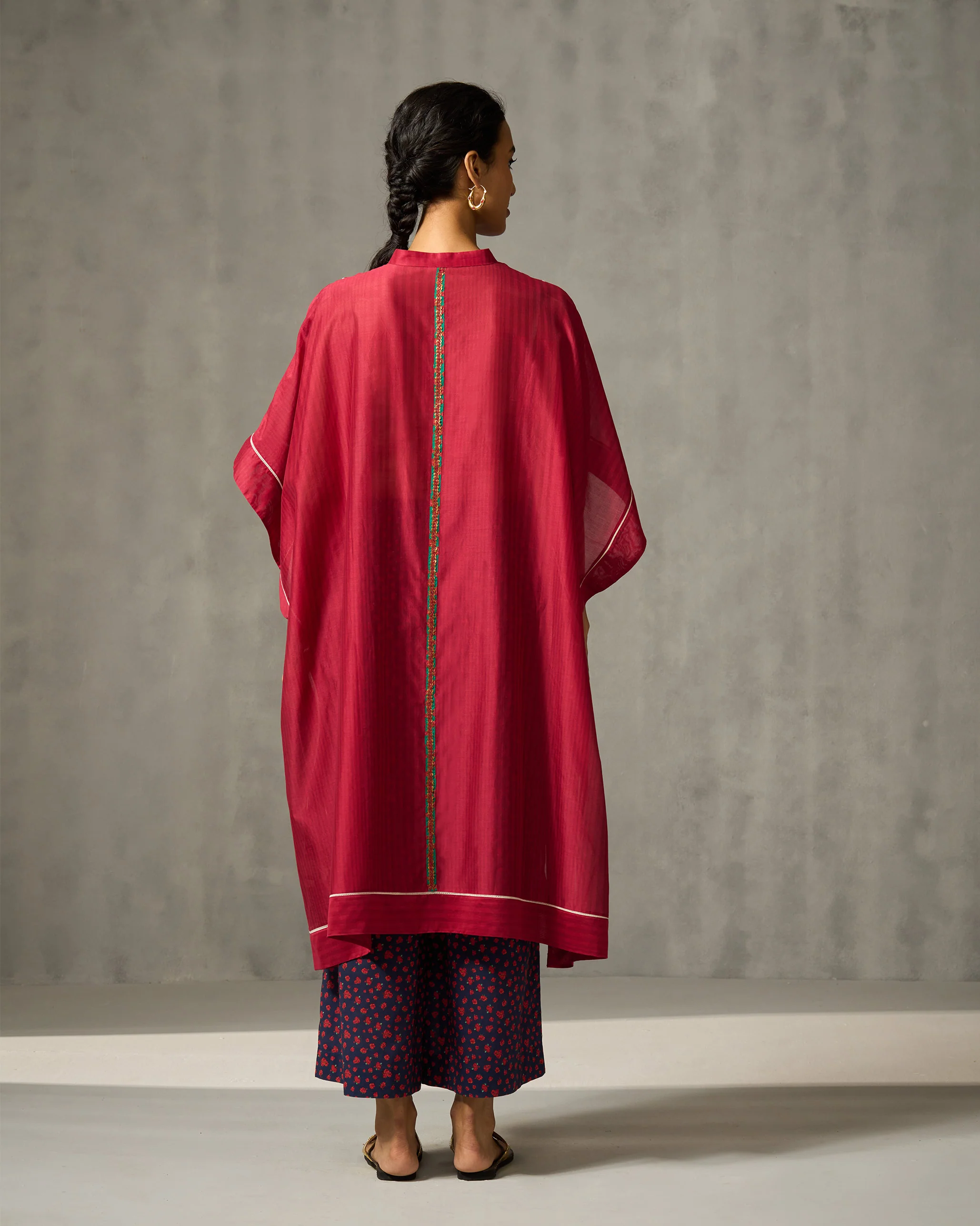 Souk Kurta - Red Stripes - Image 6