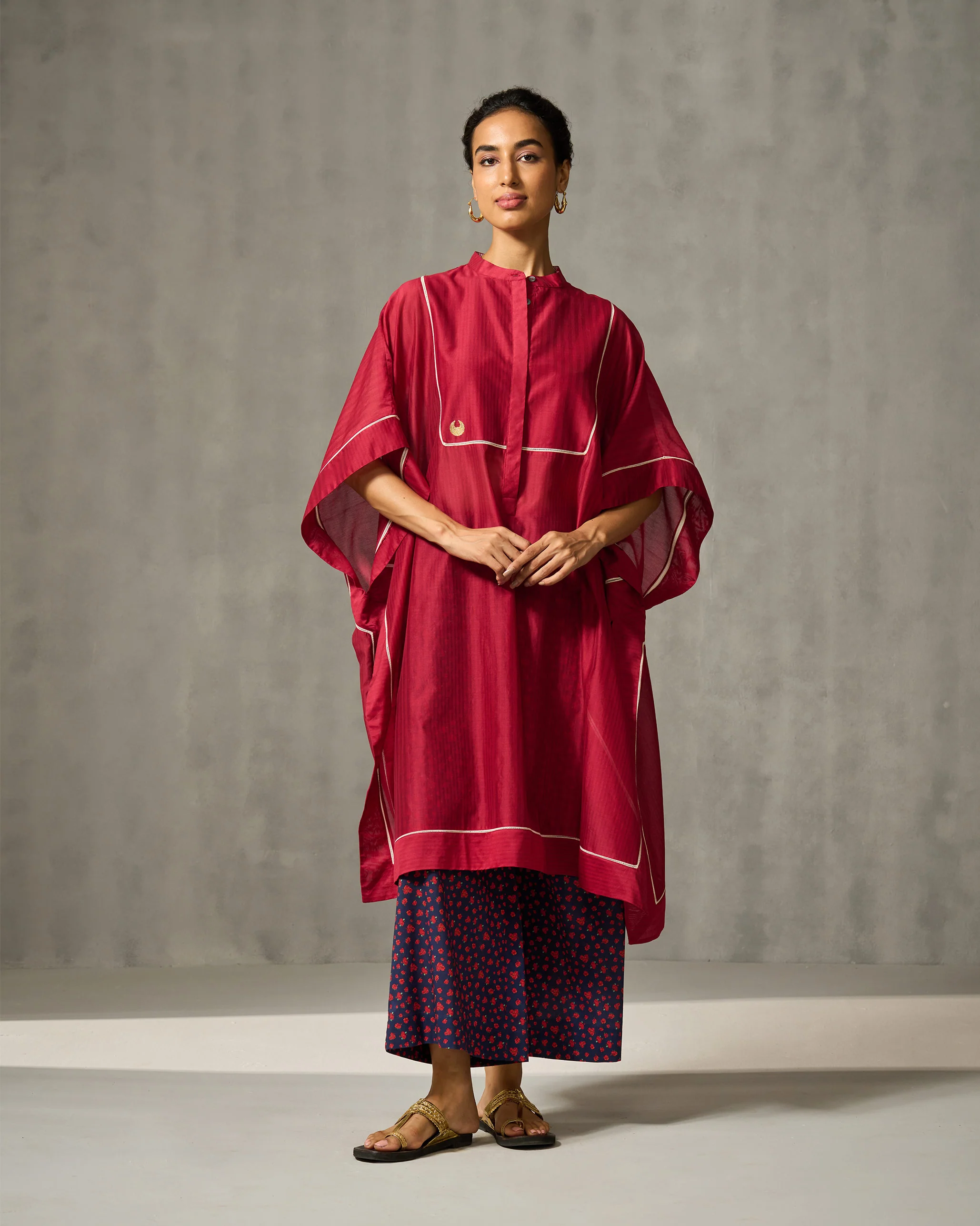 Souk Kurta - Red Stripes - Image 7