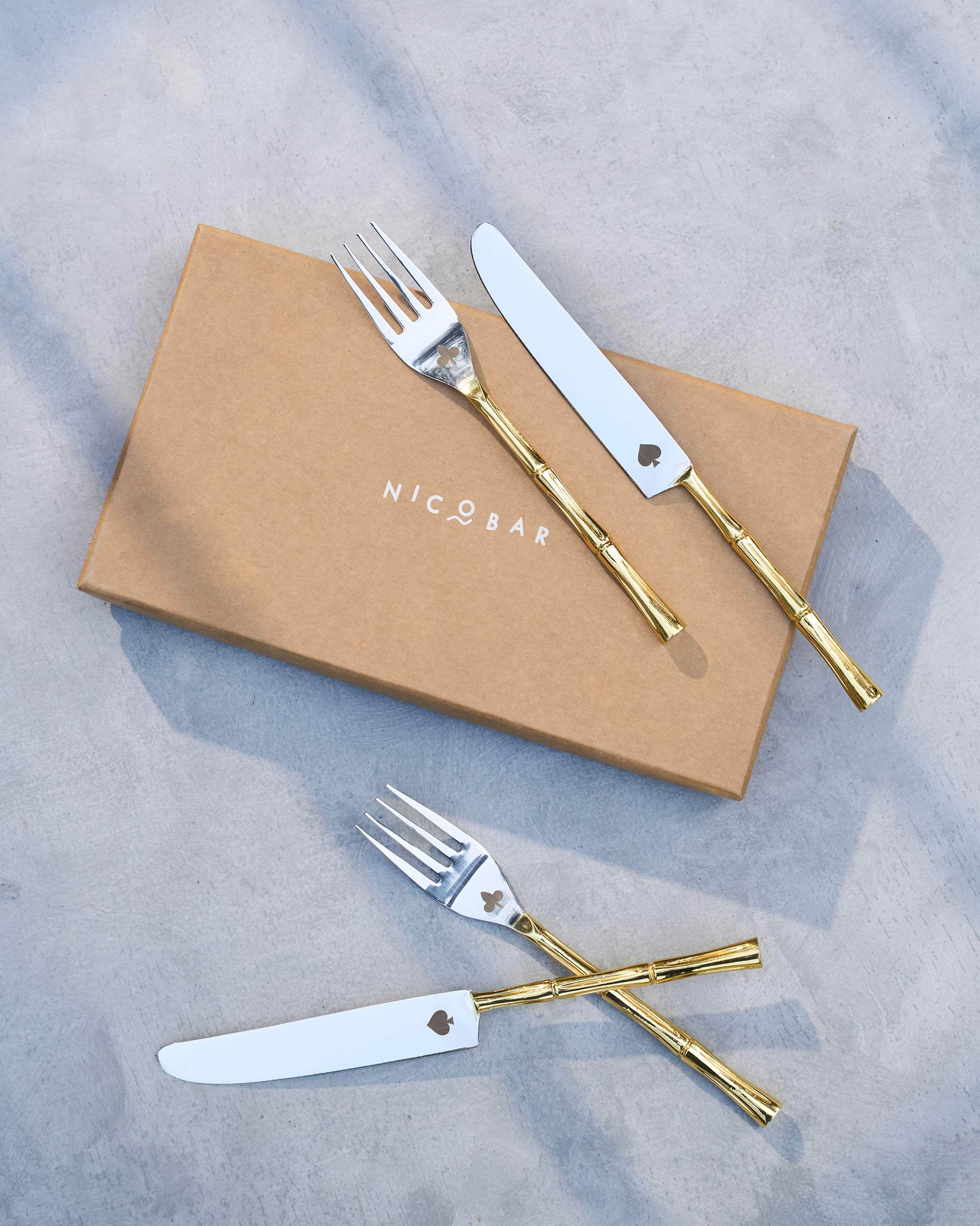 Spade & Club Cutlery (Set of 4) - Image 4