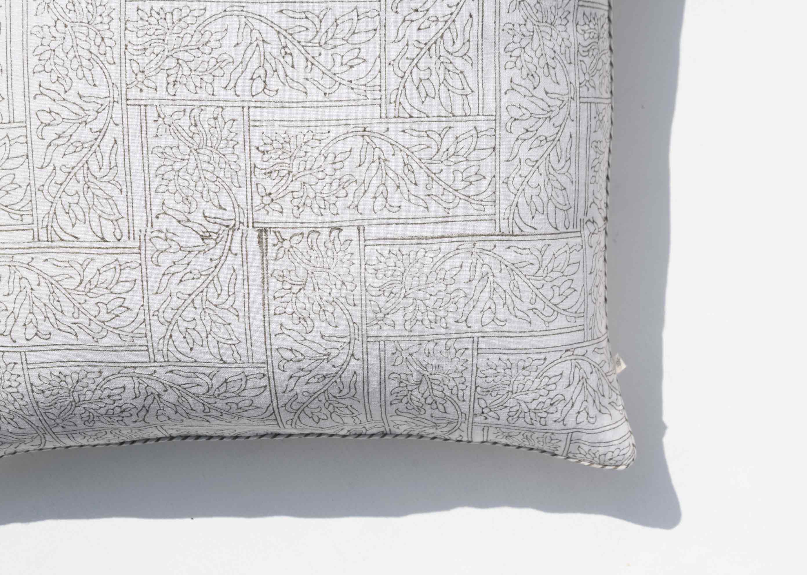 Spice Maze Cushion Cover - Ivory - Image 3