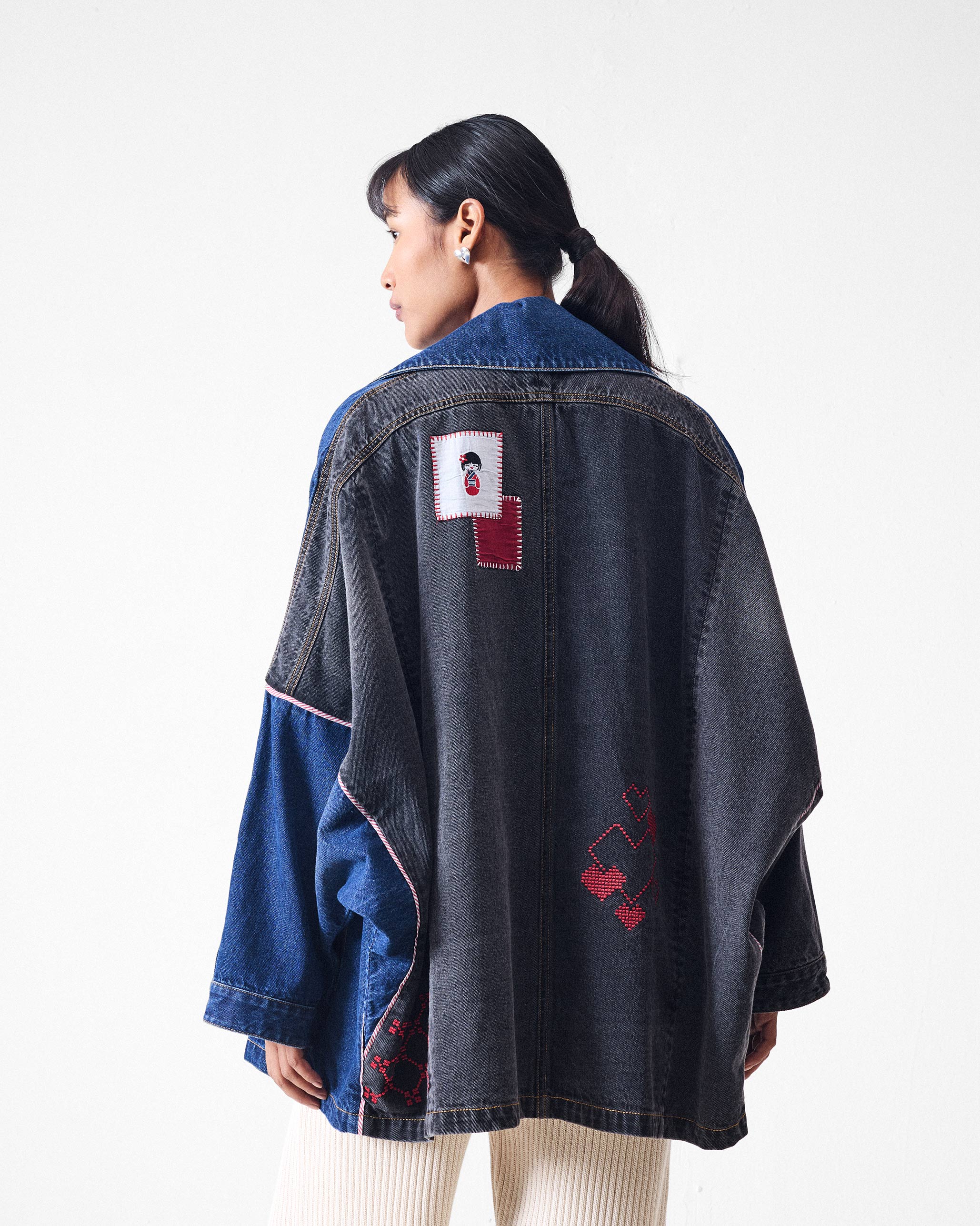 Splice Jacket - Denim - Image 4