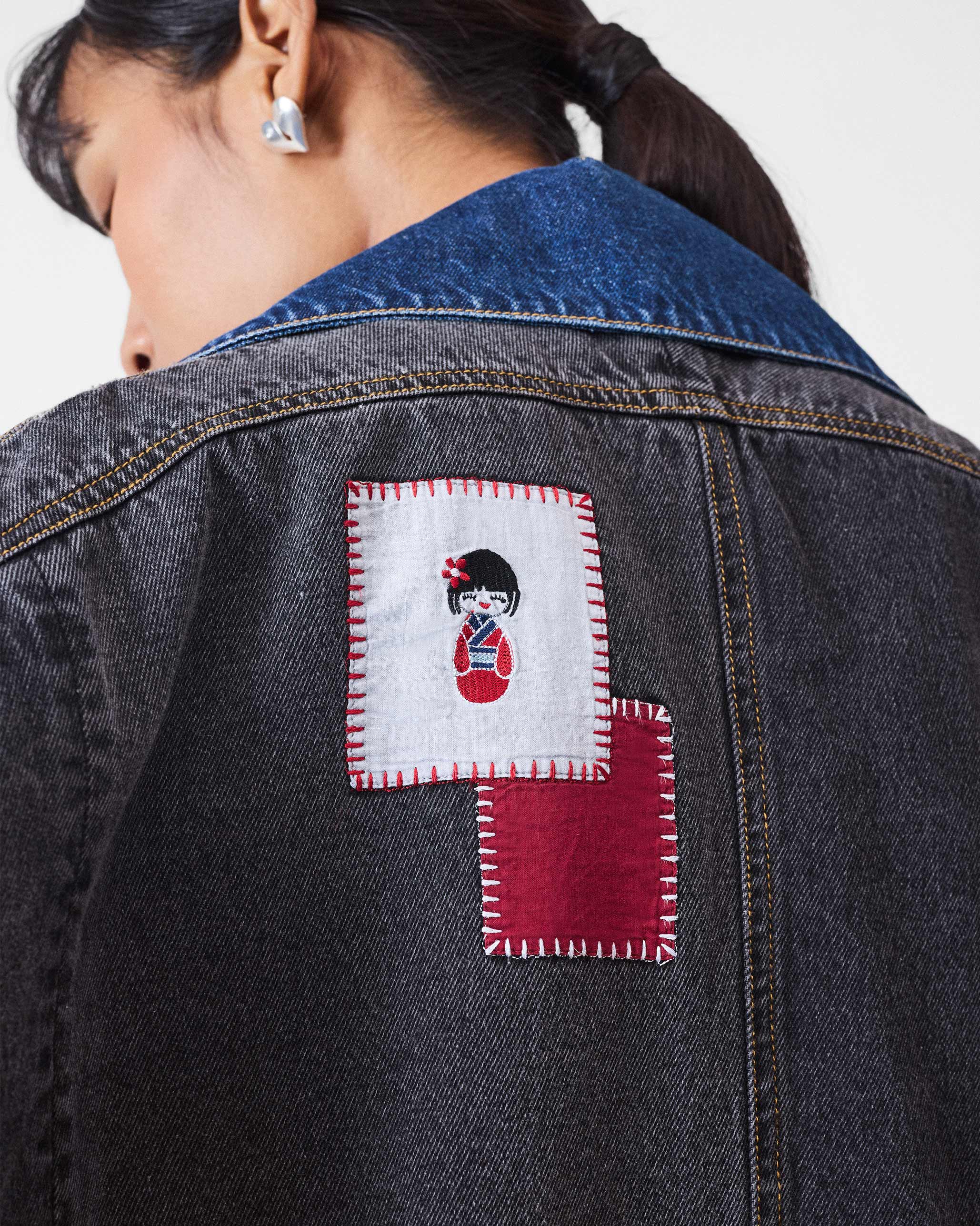 Splice Jacket - Denim - Image 5