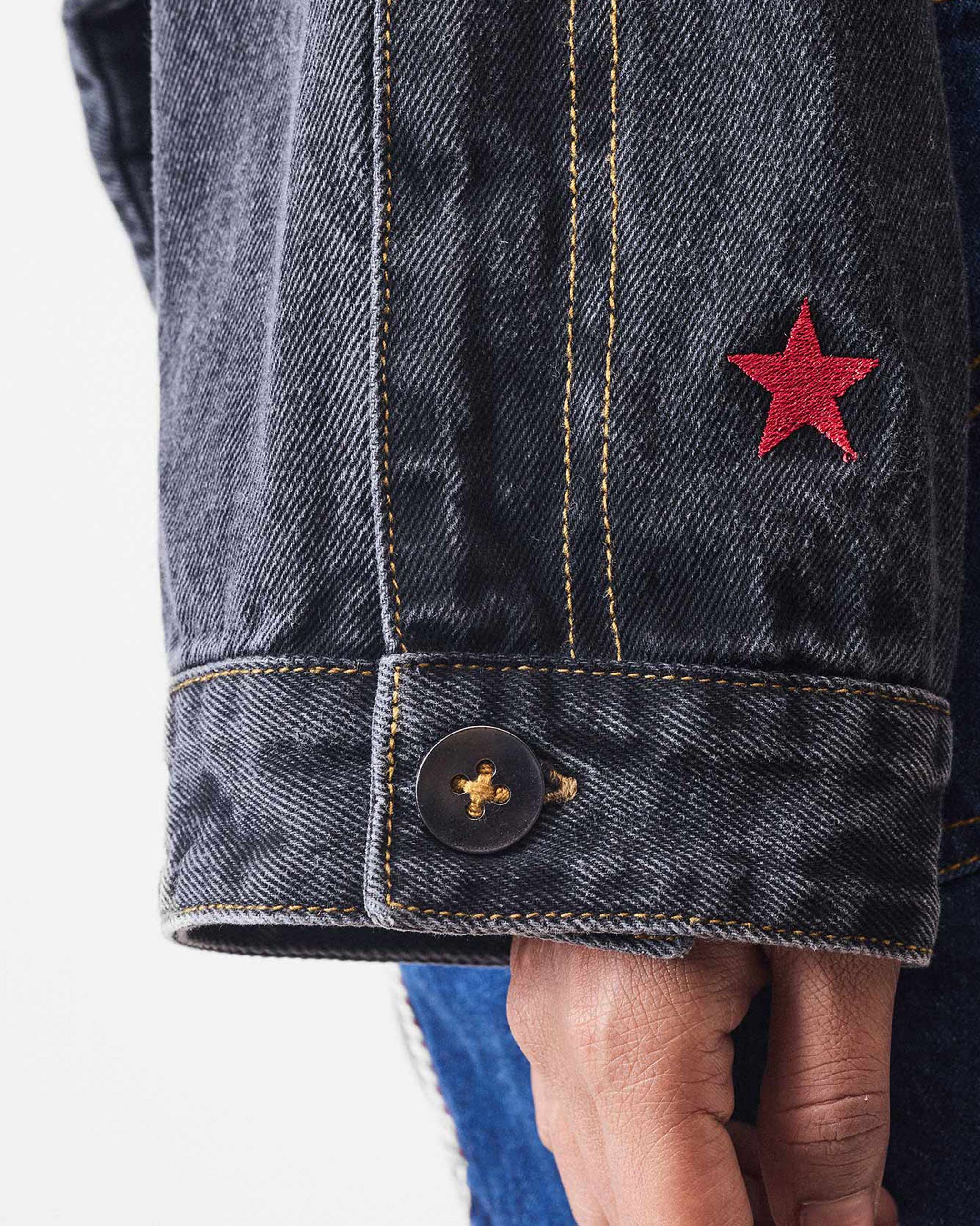Splice Jacket - Denim - Image 8