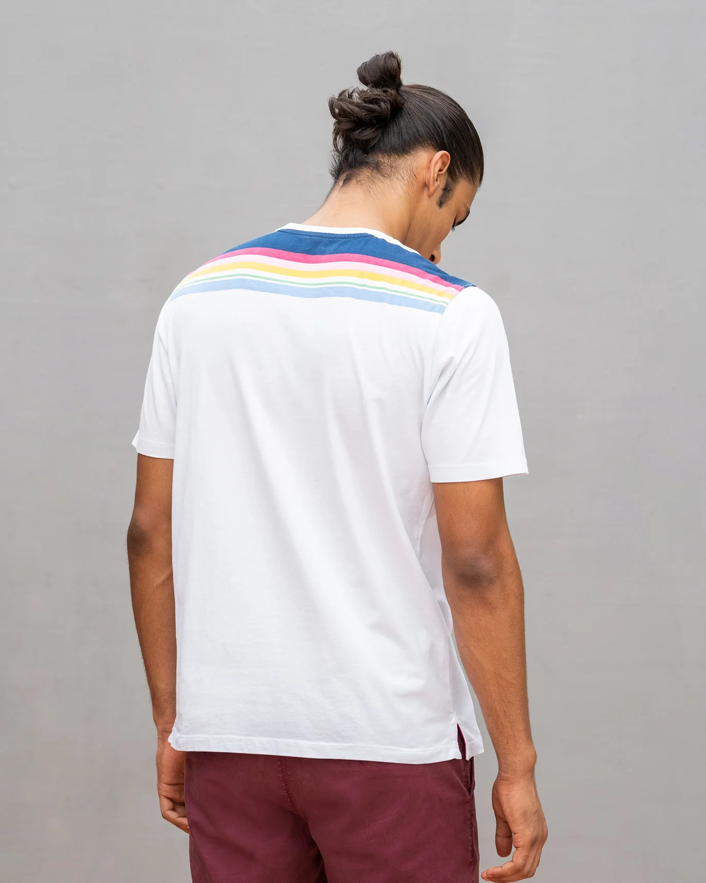 Sport Crew Neck T-shirt - White - Image 3