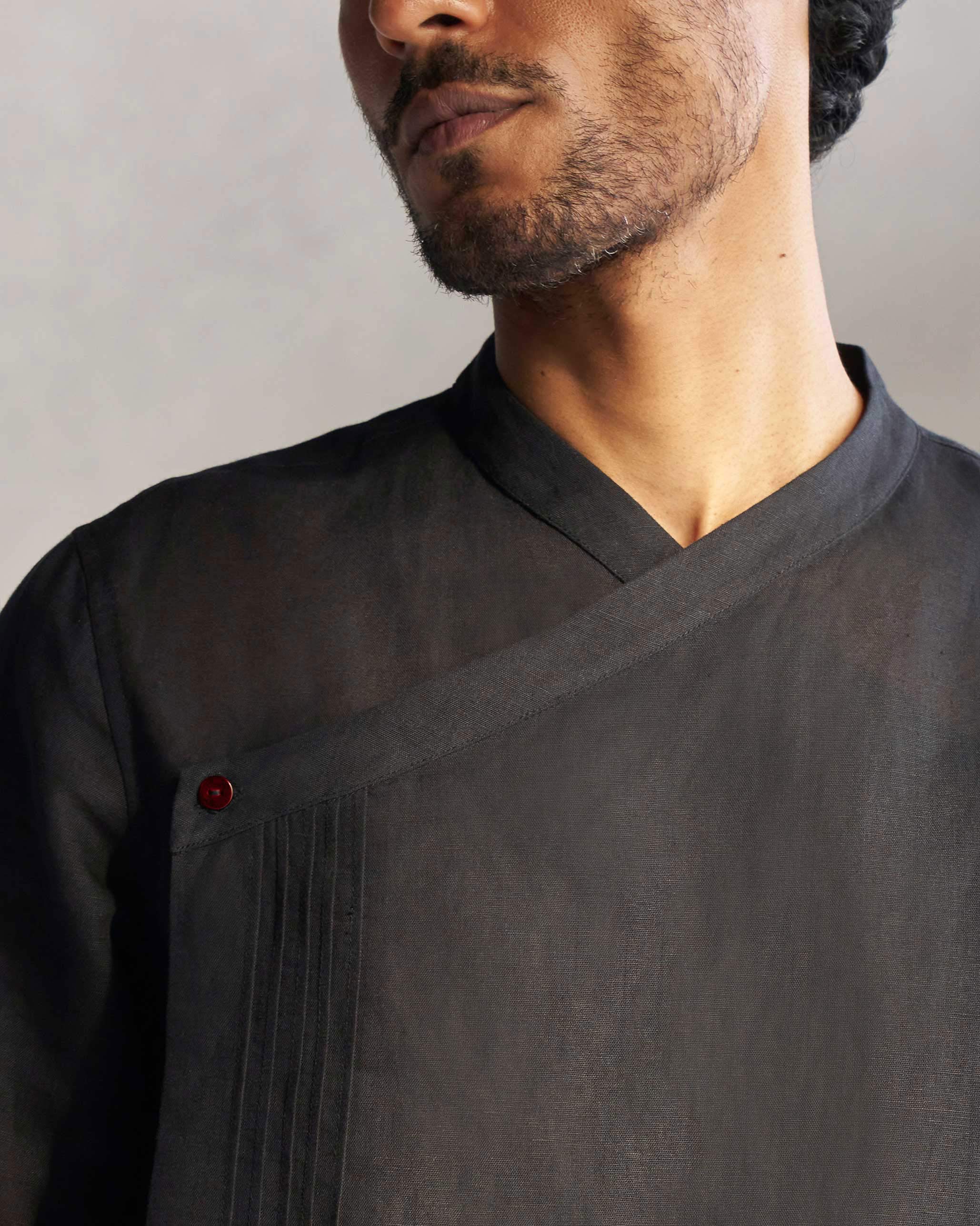 Staple Kurta - Black - Image 3