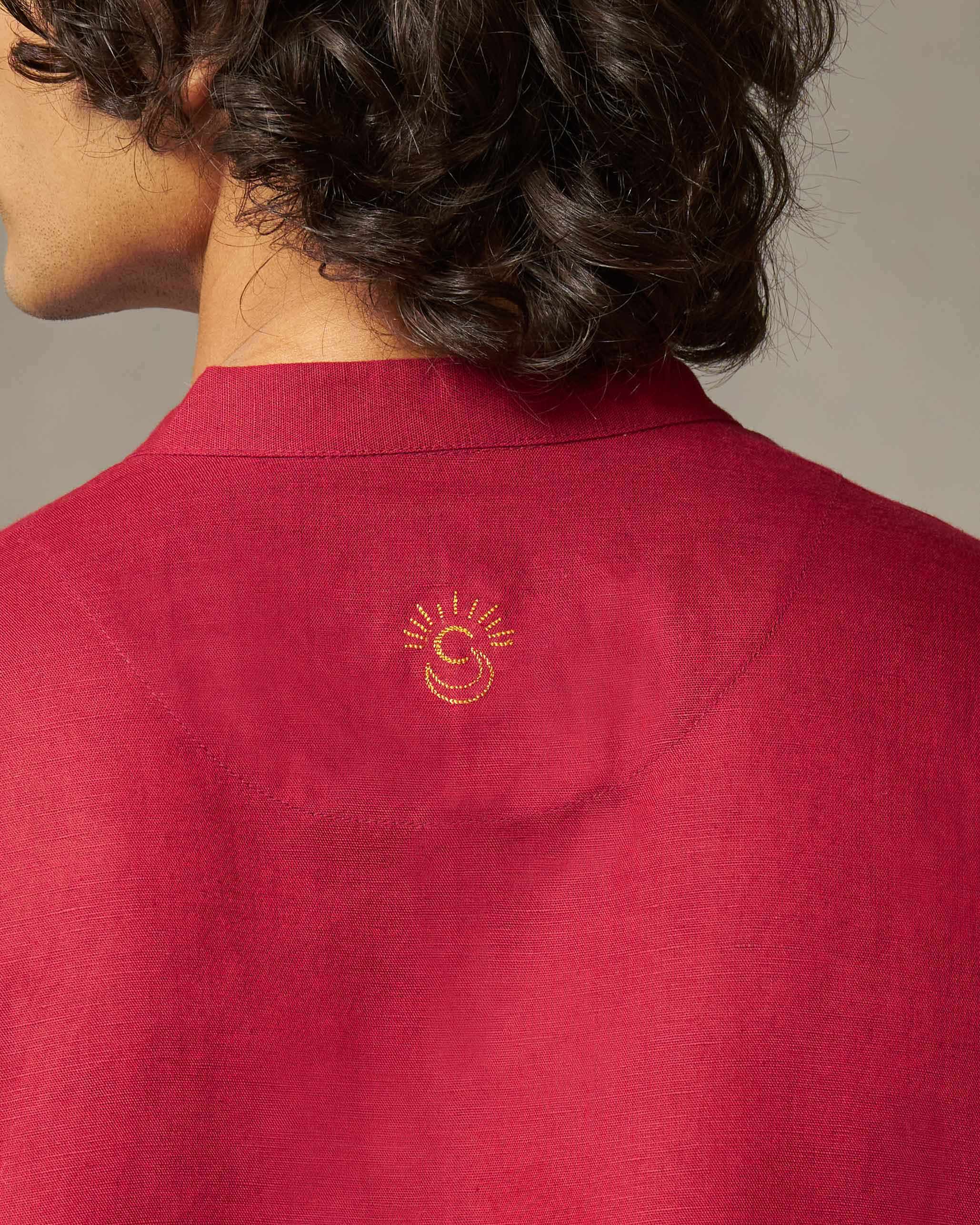 Staple Kurta - Red - Image 2