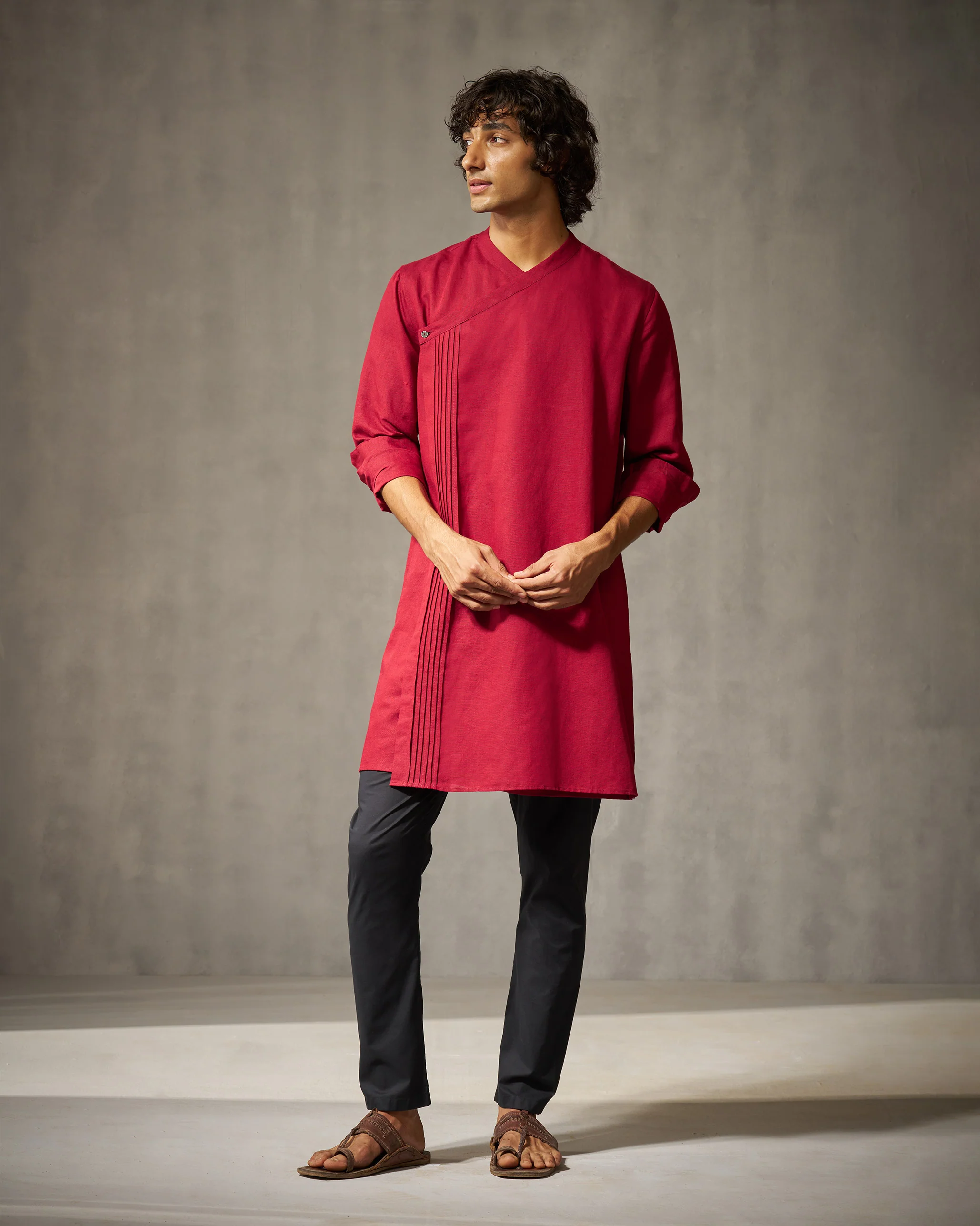 Staple Kurta - Red - Image 6