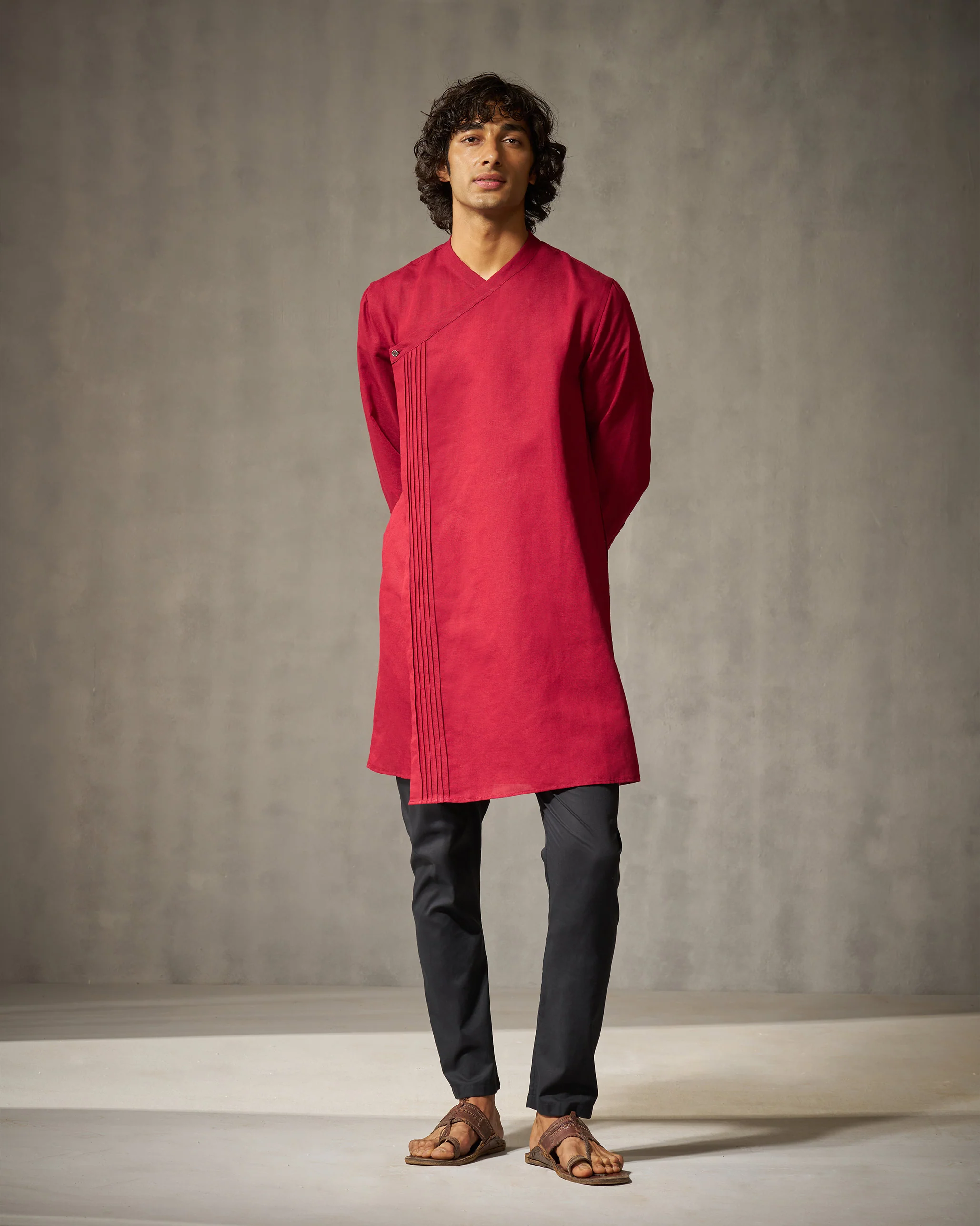Staple Kurta - Red - Image 7