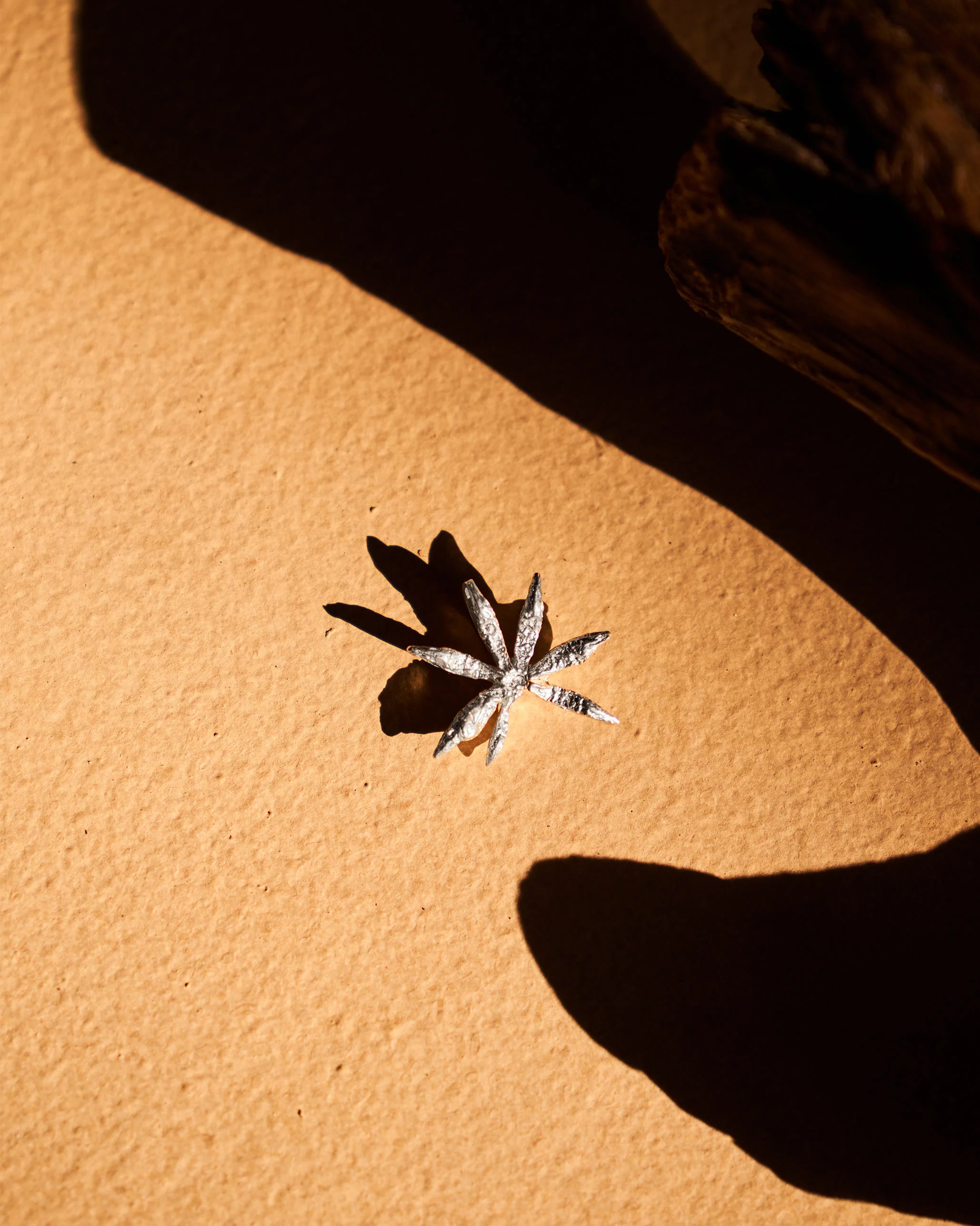 Star Anise Charm - Sterling Silver - Image 2