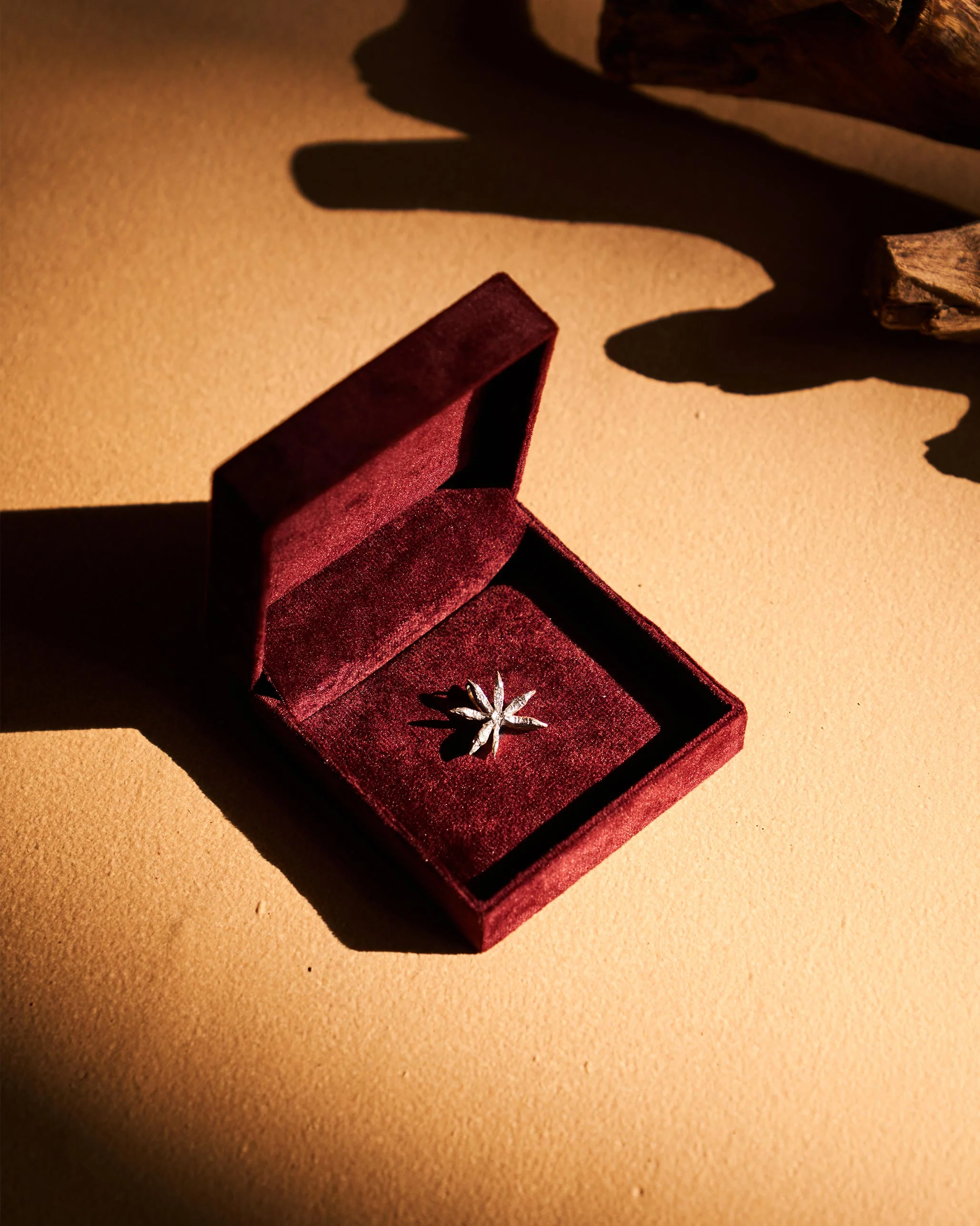 Star Anise Charm - Sterling Silver - Image 3