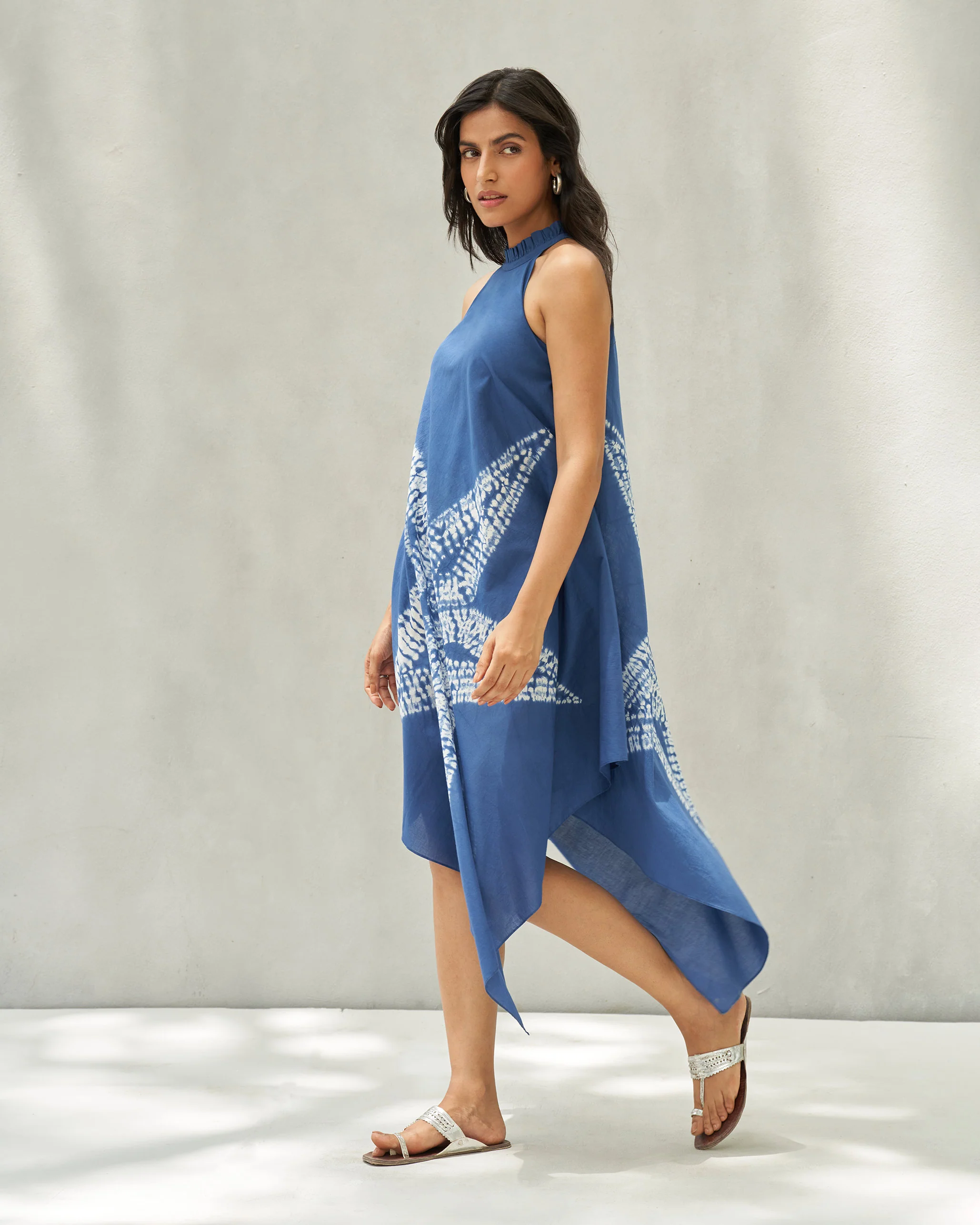 Star Halter Dress - Blue - Image 4
