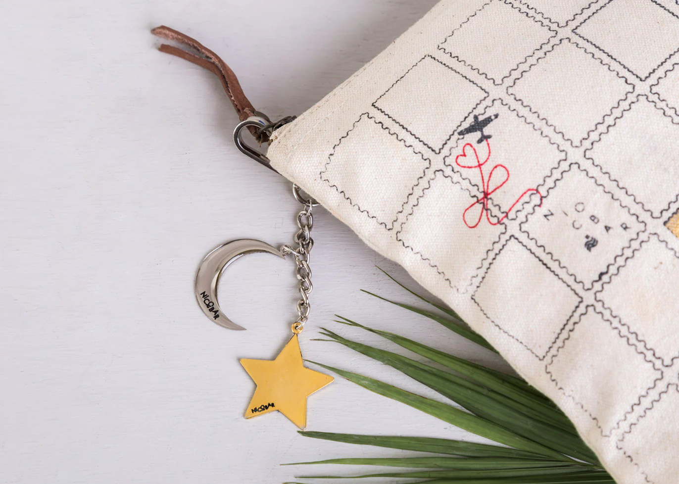 Star & Moon Keyring - Image 3