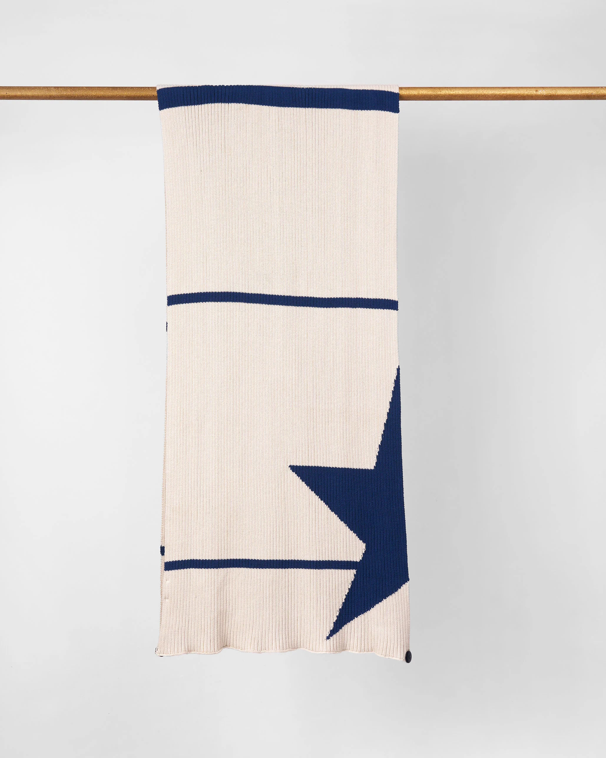 Star Power Scarf - Navy & Ivory - Image 2
