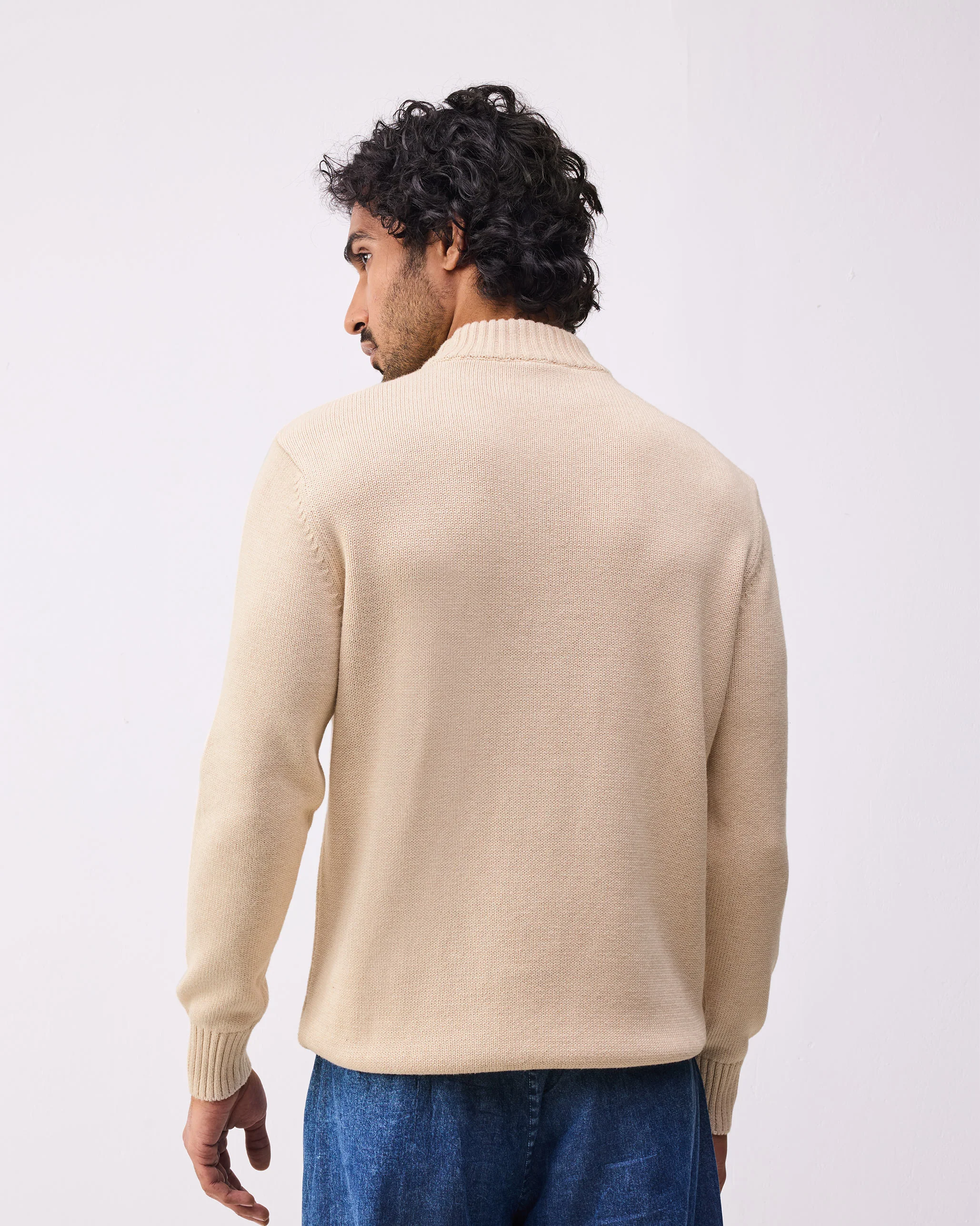 Star Sweater - Oatmeal - Image 5