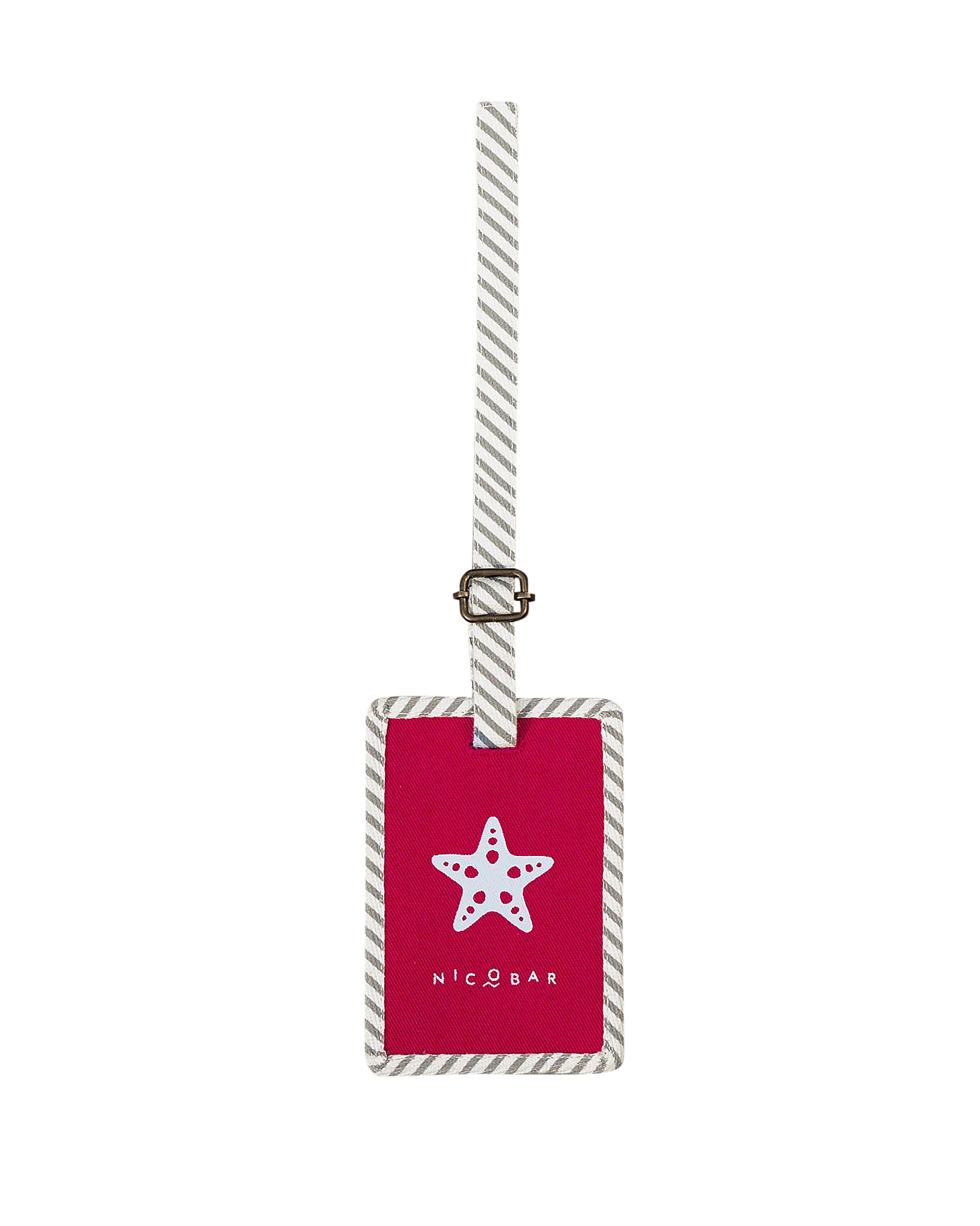 Starfish Bag Tag - Beetroot - Image 6