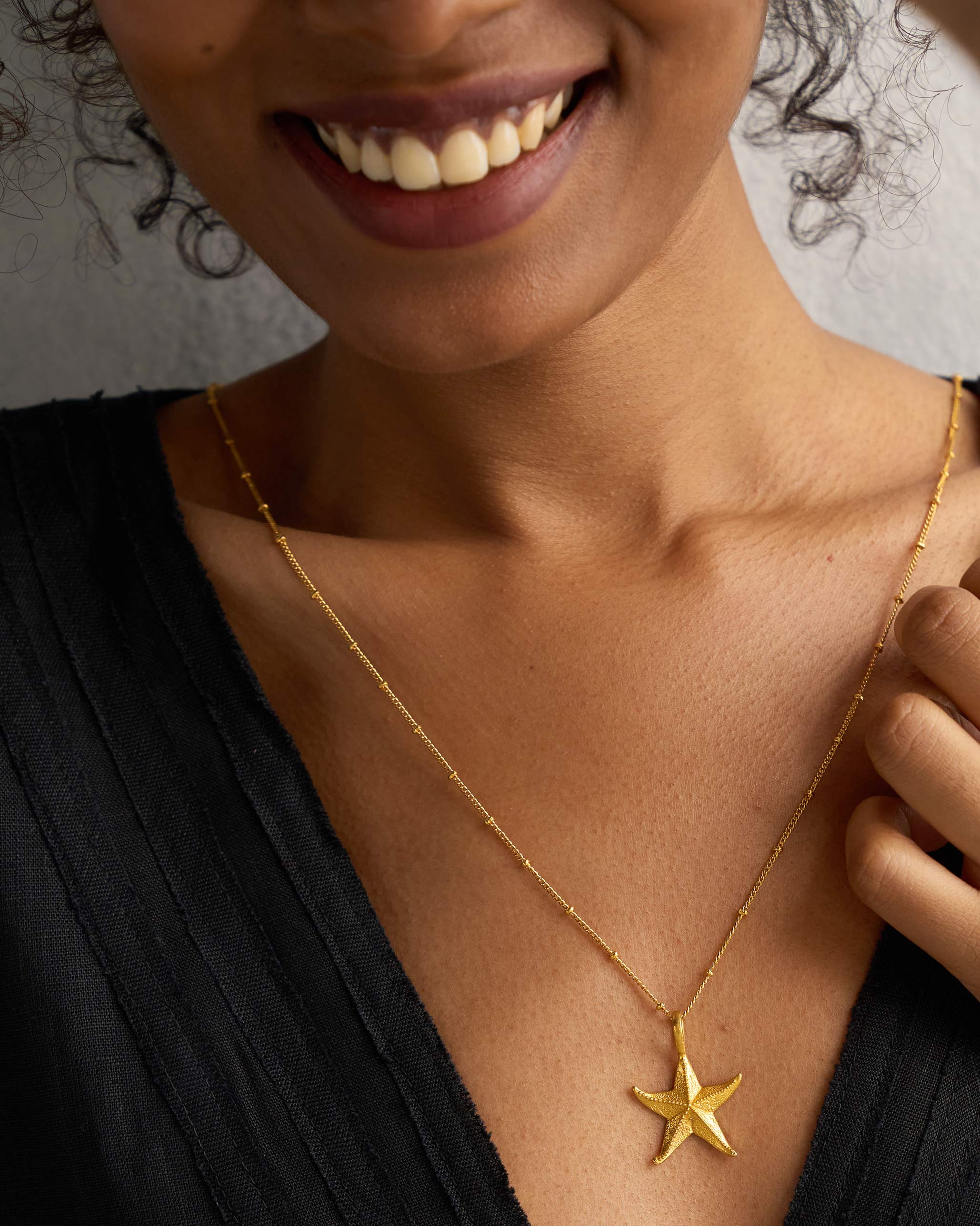 Starfish Charm - Gold - Image 2