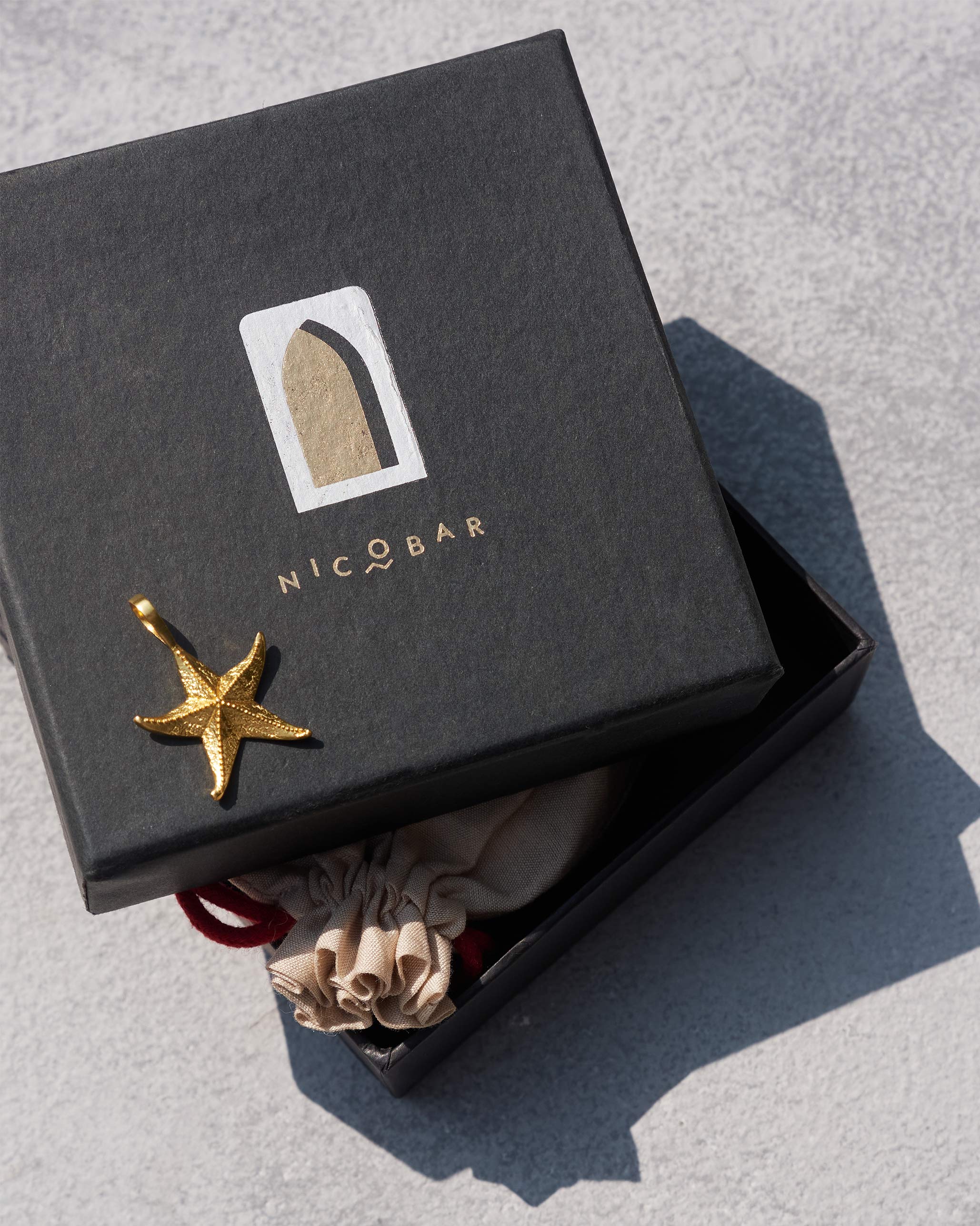 Starfish Charm - Gold - Image 3