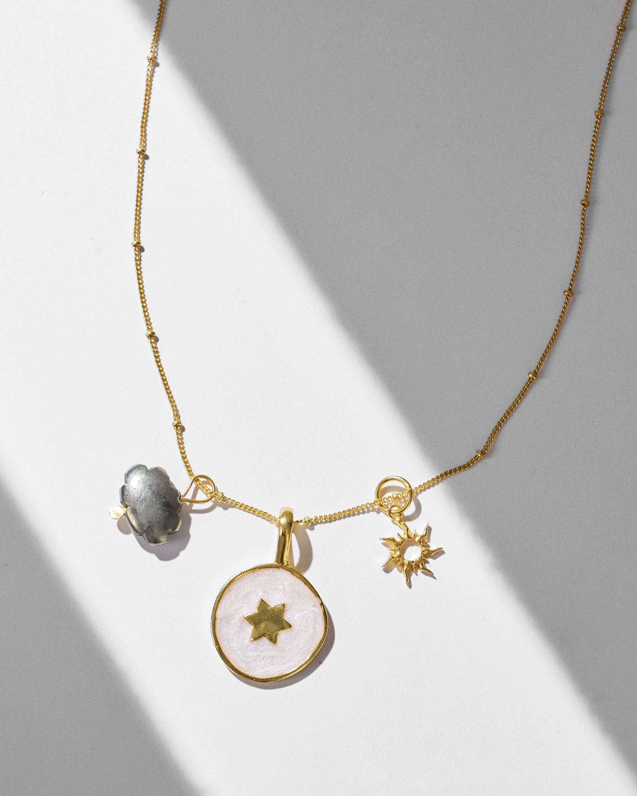 Starlight Necklace - Black & White - Image 2