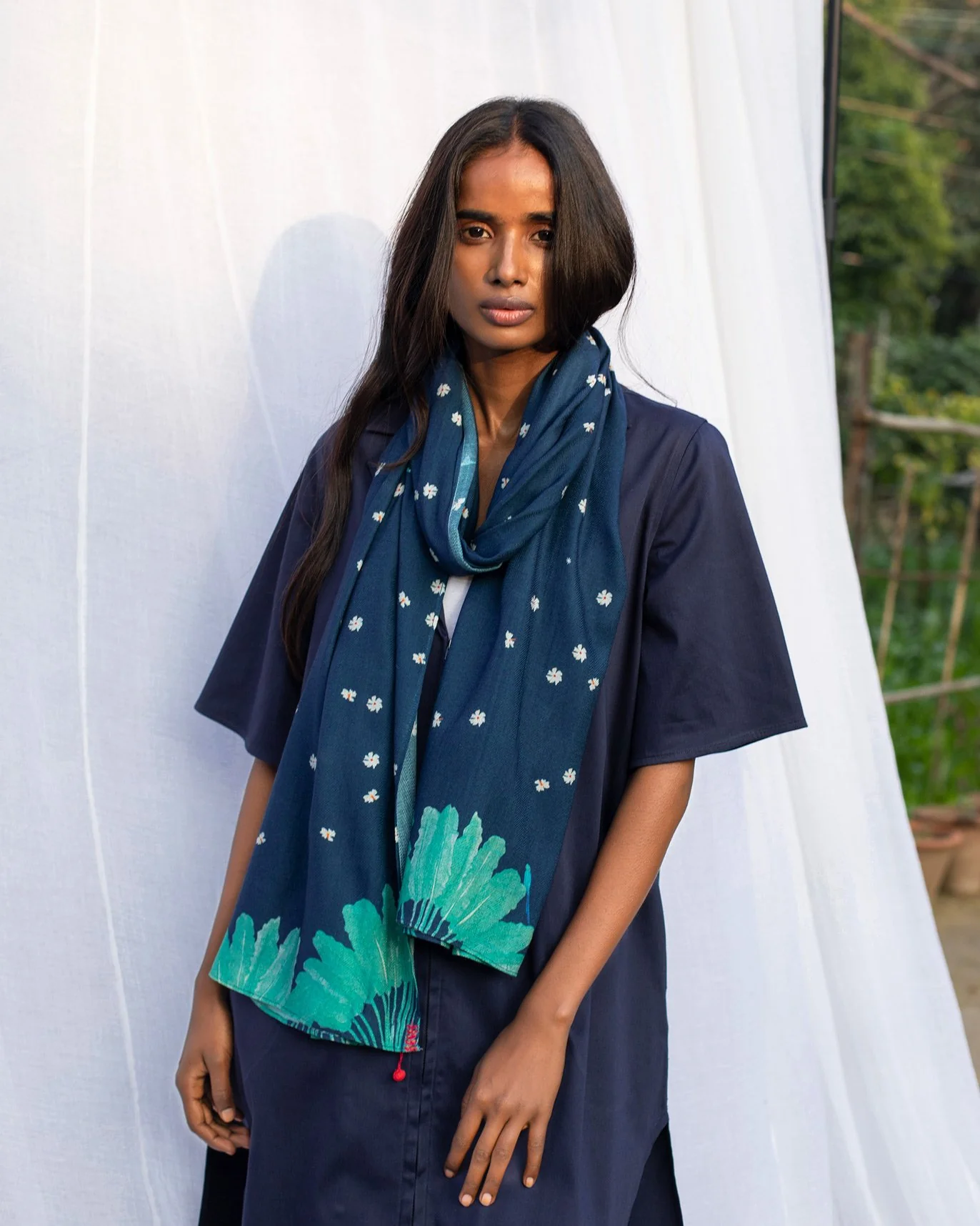 Starlight Scarf - Blue - Image 5