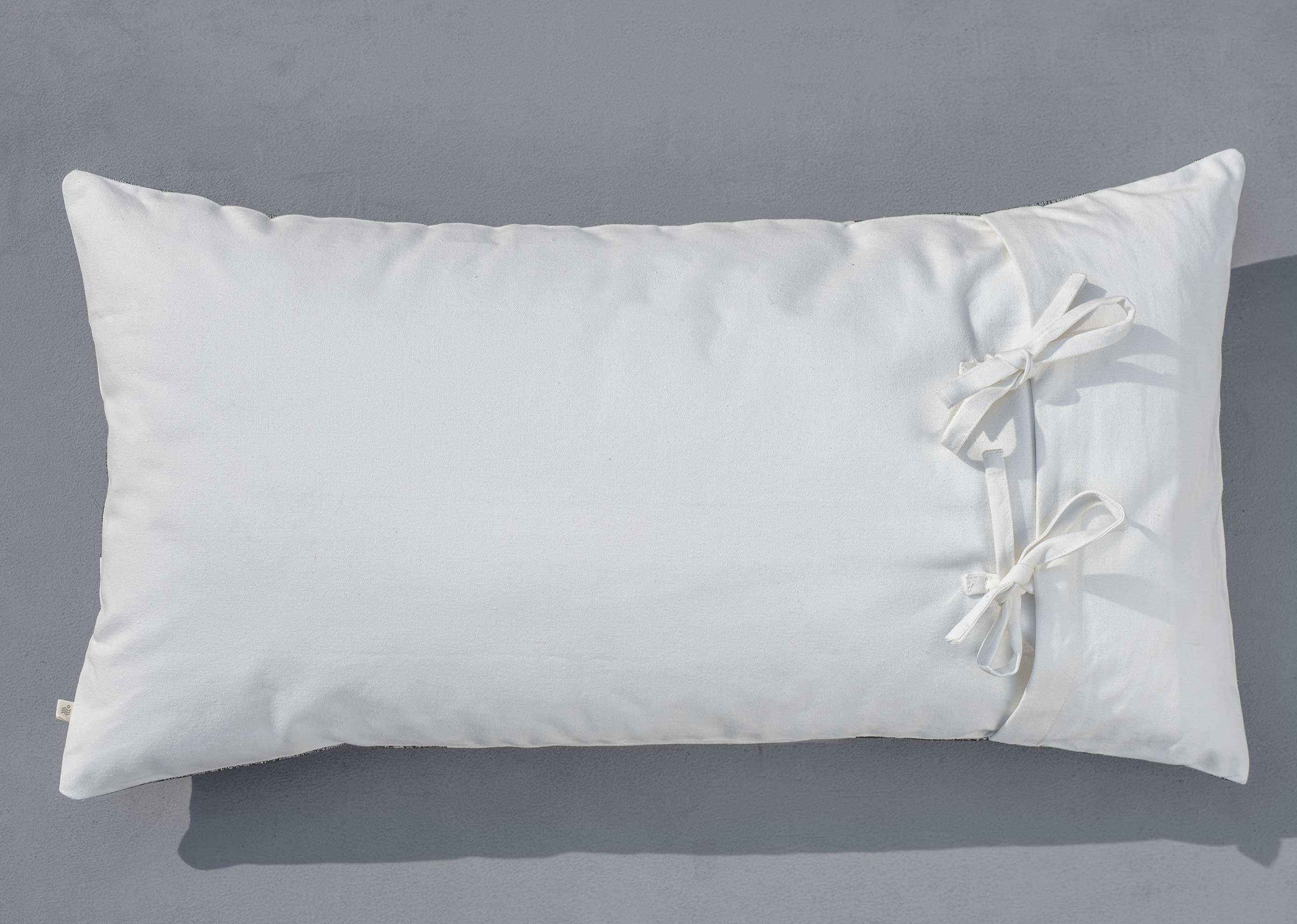 Stone Town Lumbar Pillow Cover - Black & White - Image 3