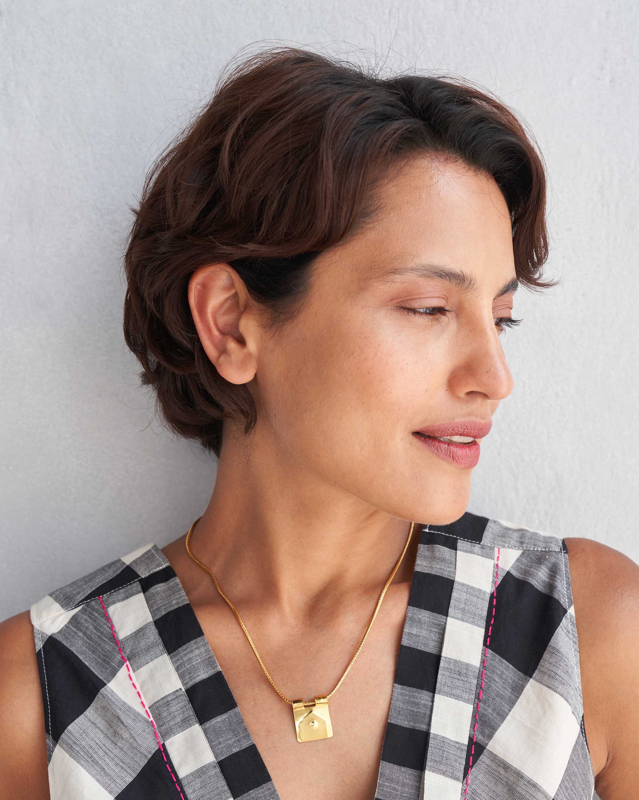 Stonetown Necklace - Gold - Image 3