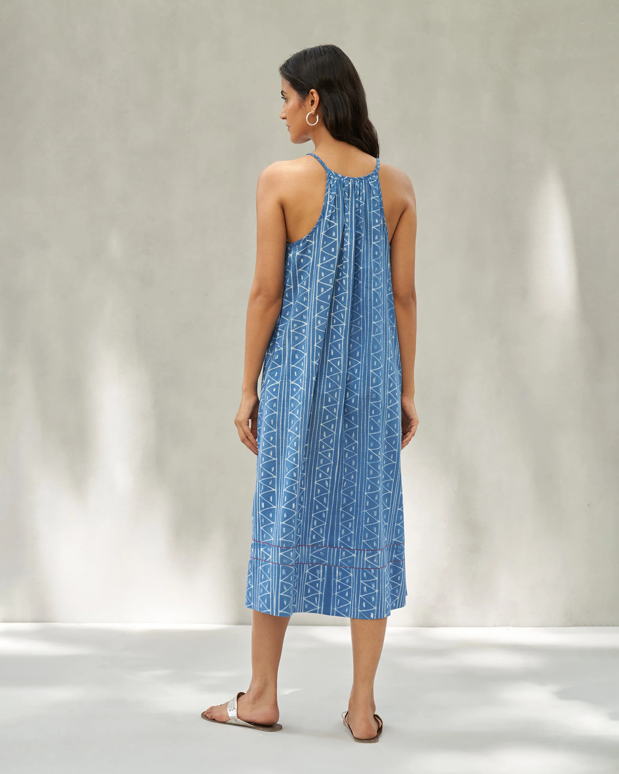 Strappy Dress - Blue - Image 4
