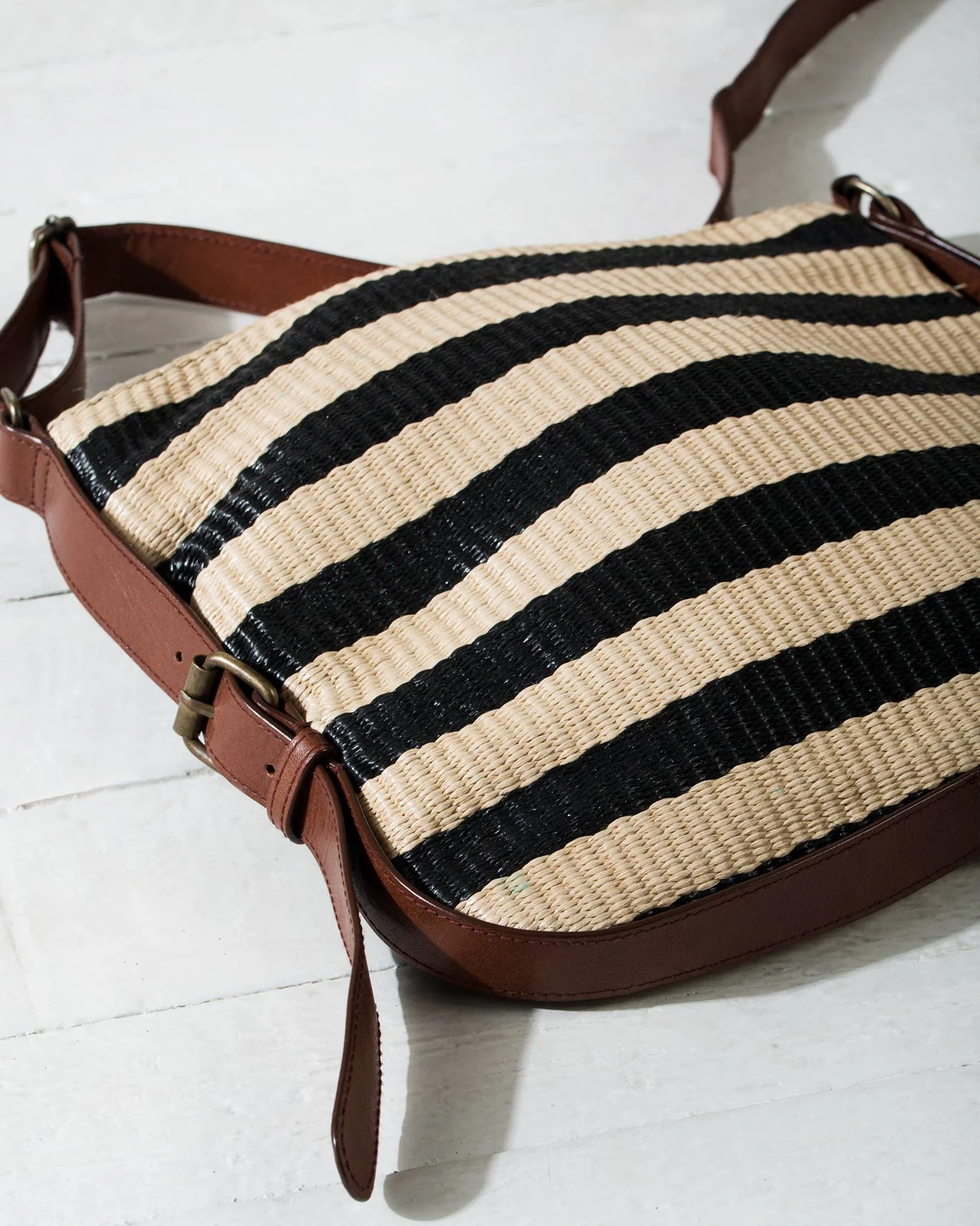 Stripe Crossbody Bag - Image 4