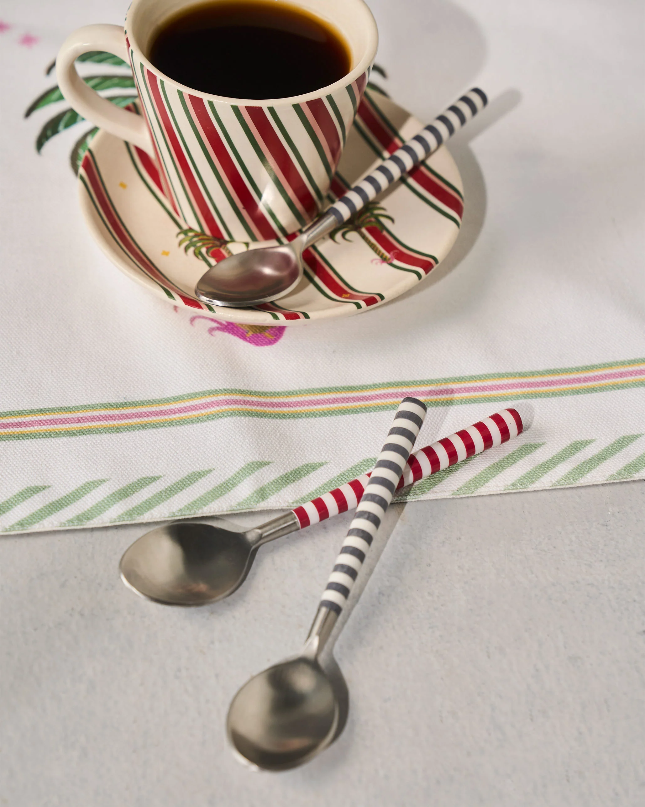 Stripe Dessert Spoon - Set of 4 - Image 6