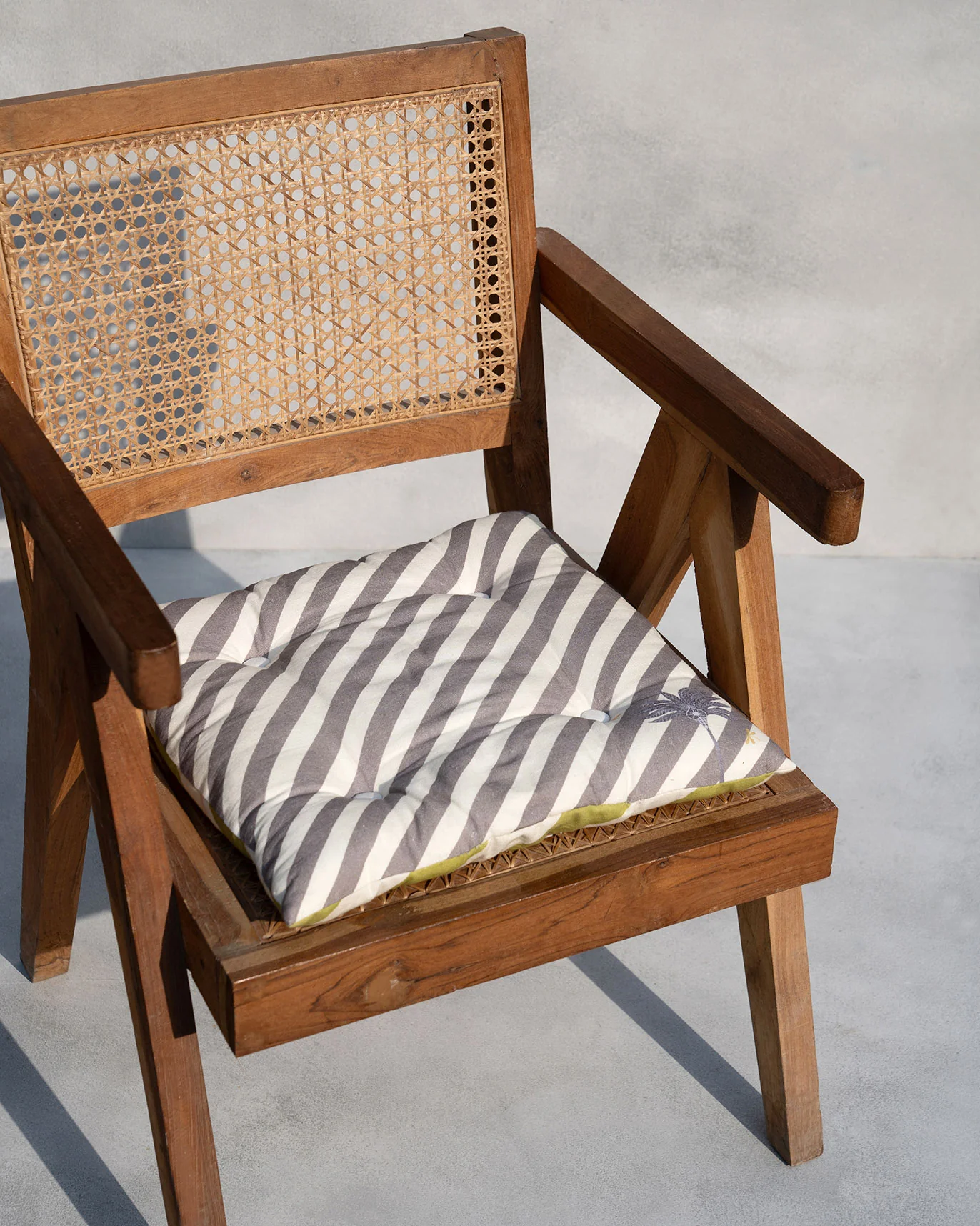 Striped Elle Chair Cushion - Image 2