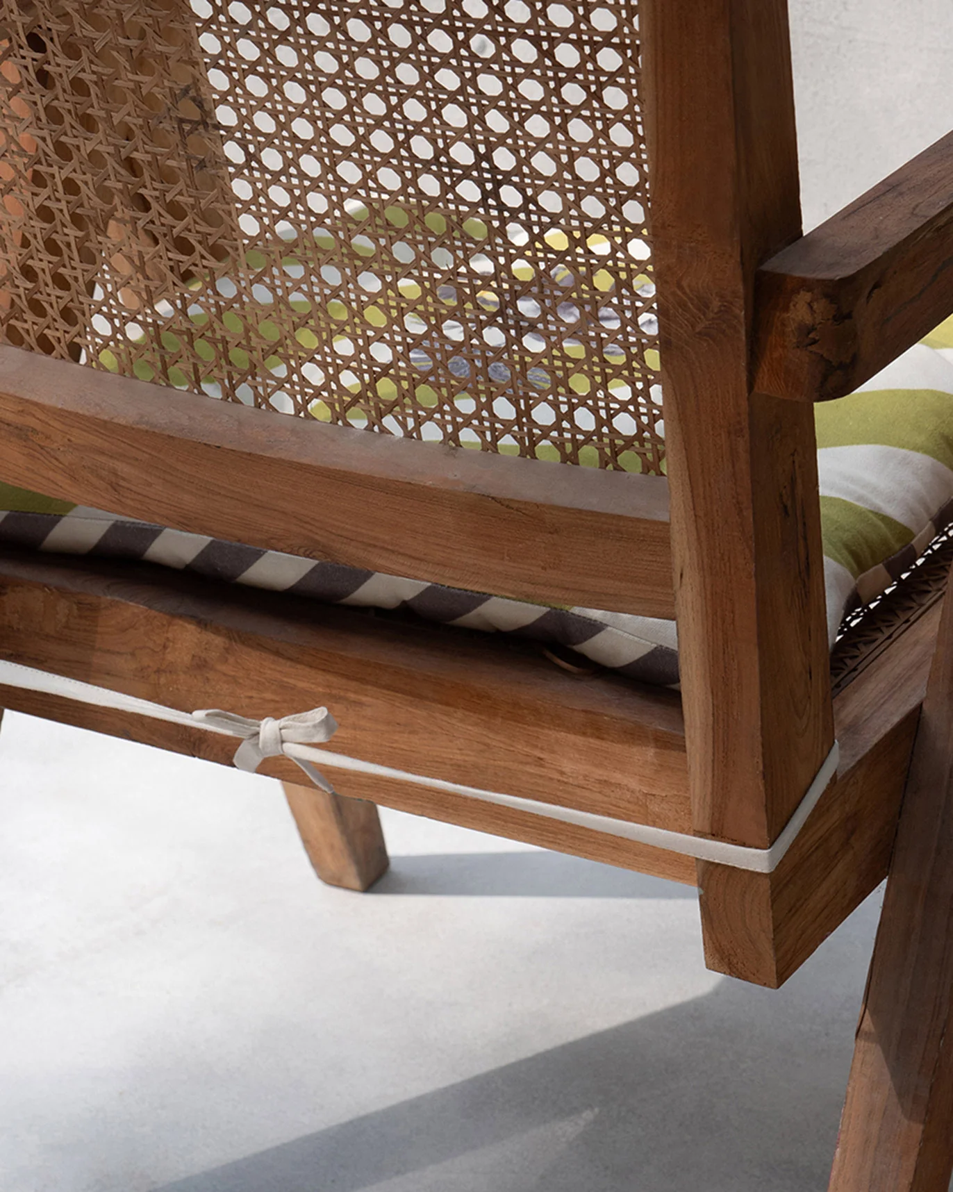 Striped Elle Chair Cushion - Image 3