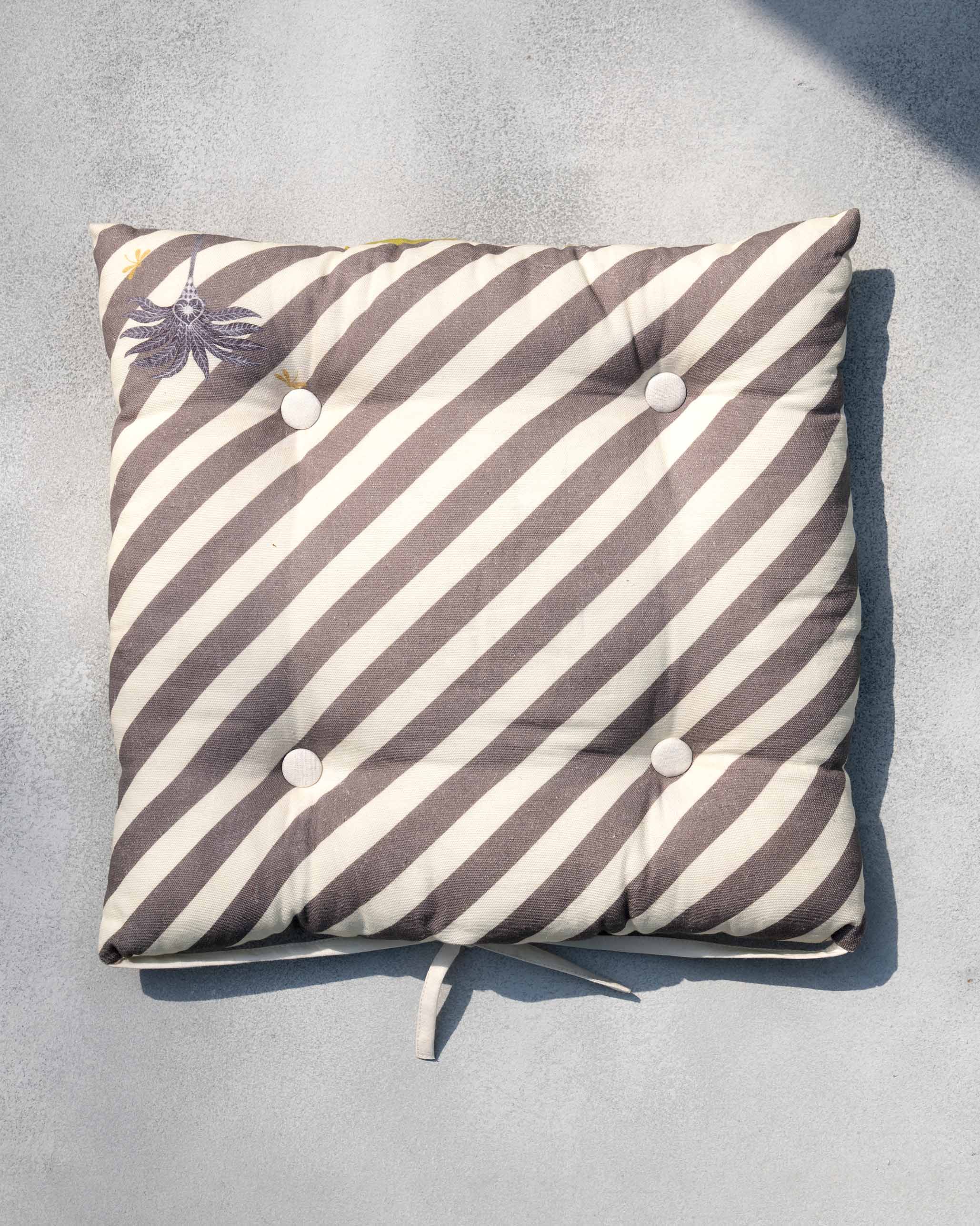 Striped Elle Chair Cushion - Image 6