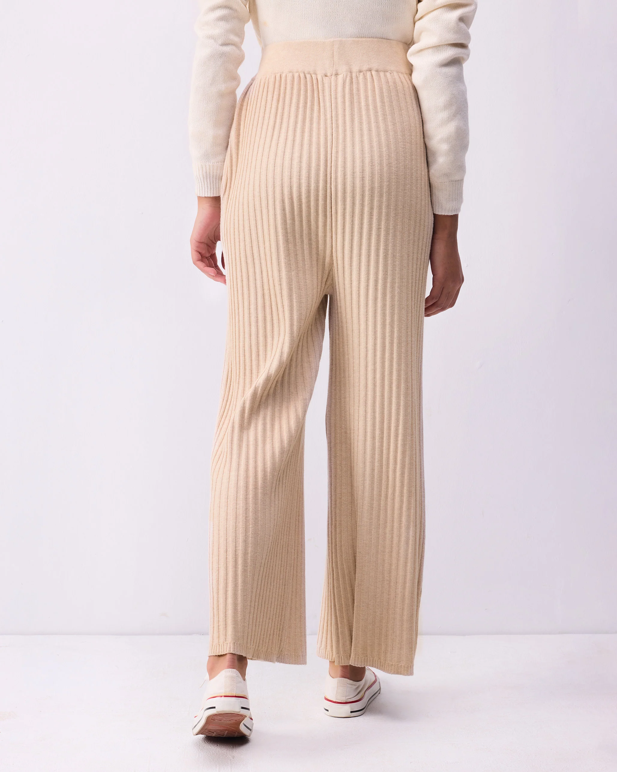 Stripey Pants - Oatmeal - Image 3