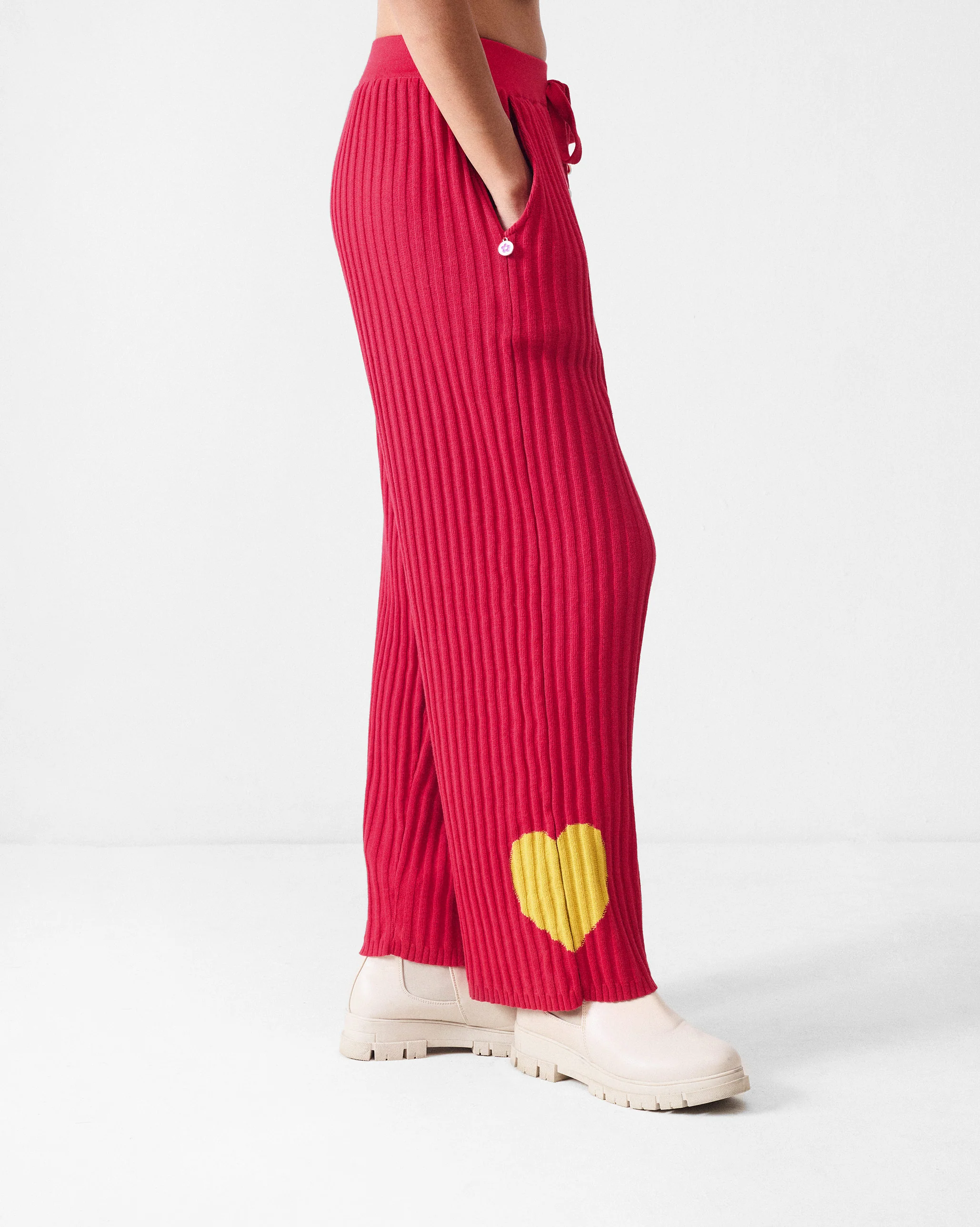 Stripey Pants - Red - Image 2